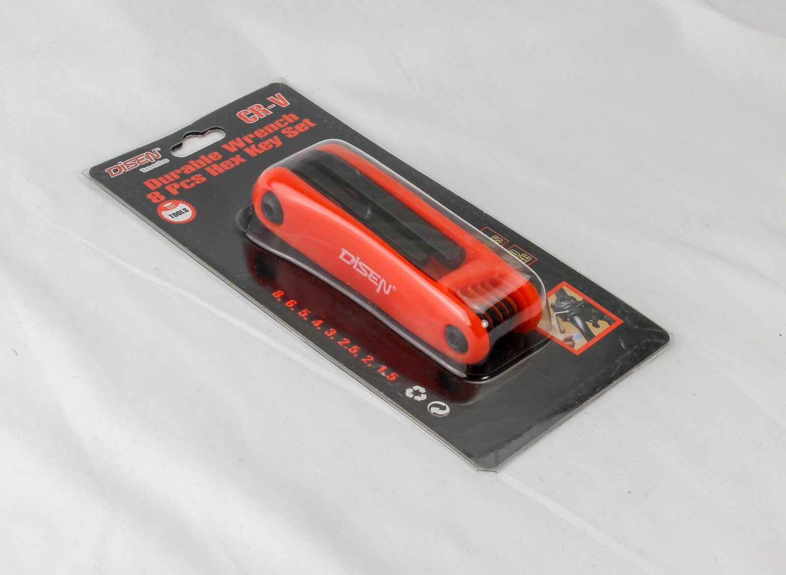 8 pcs HEX Key Set CR-V Durable Wrench 50 HRC