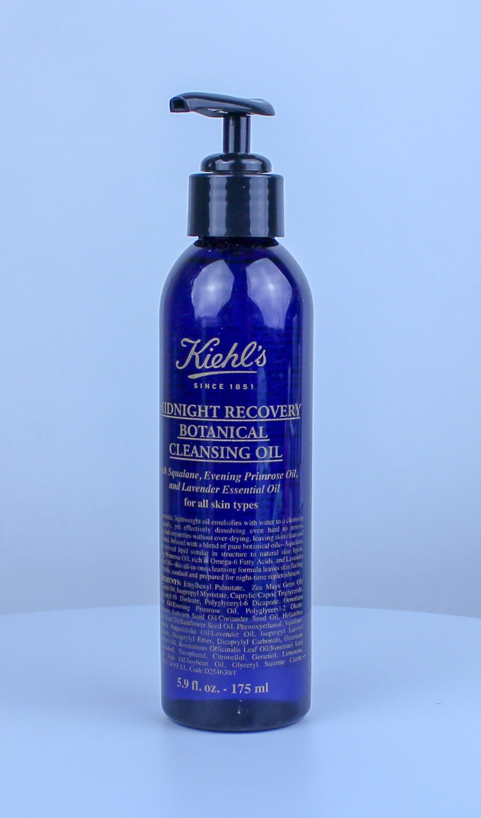 Kiehl's Midnight Recovery Botanical Cleansing Oil 5.9fl.oz./175ml New