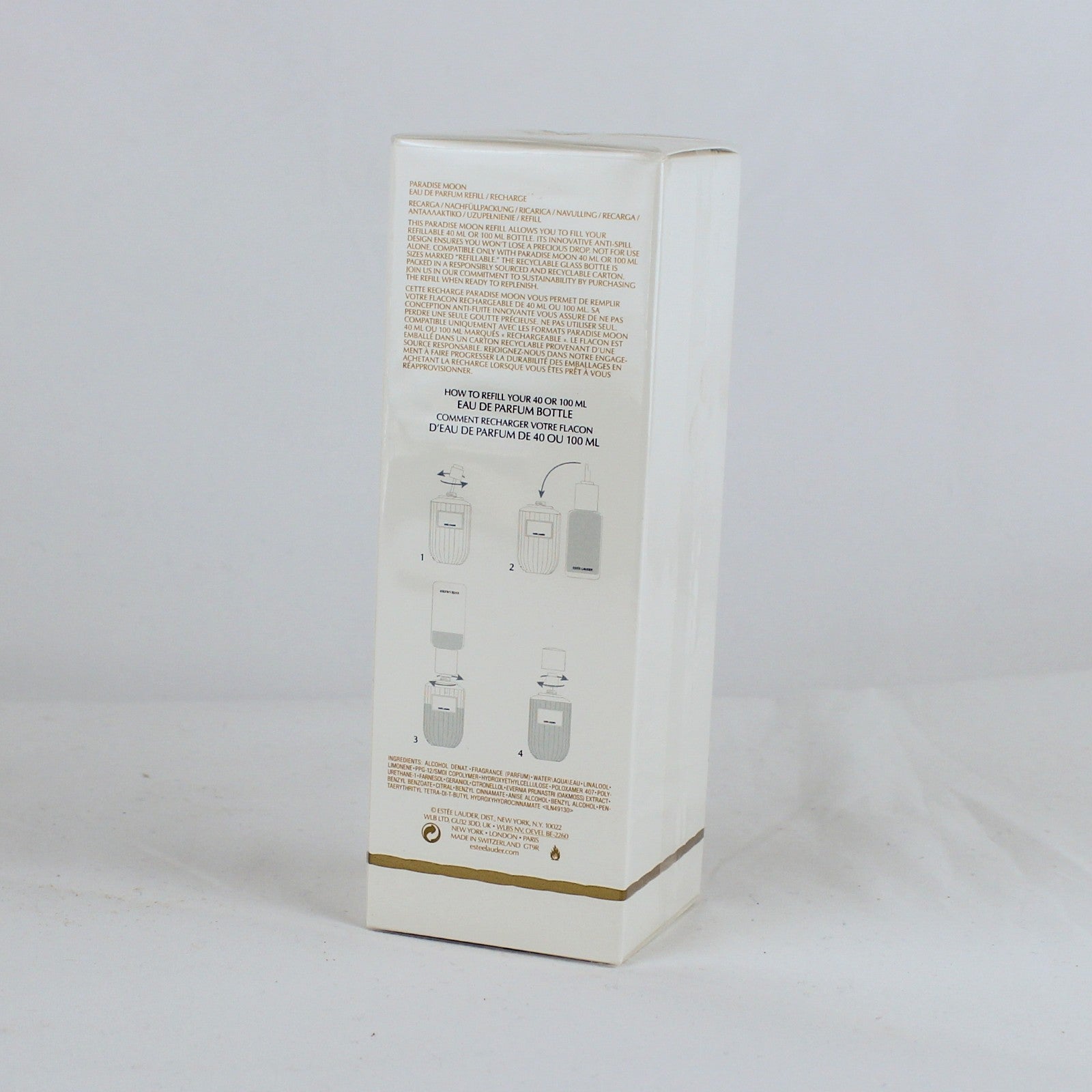 Estee Lauder paradise Moon Eau De Parfum Refill New Sealed 3.4 Oz