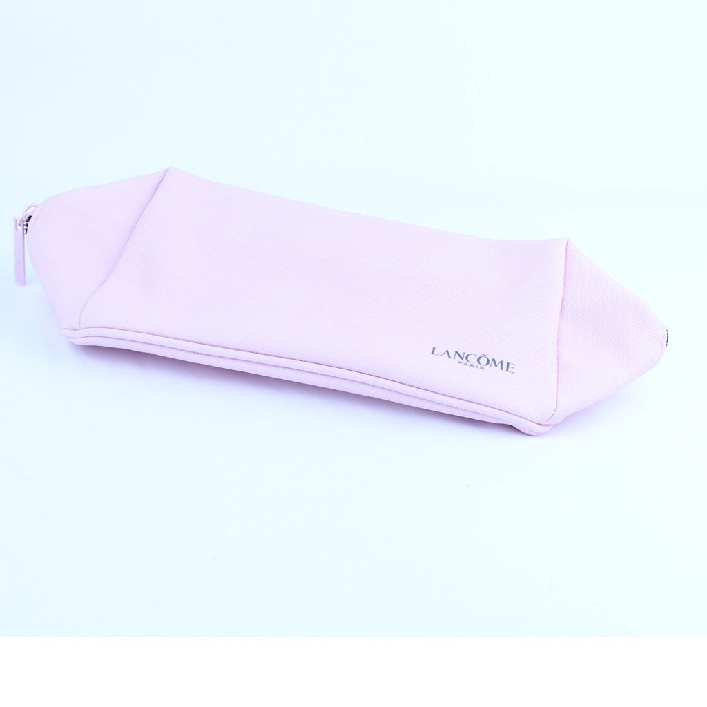 Lancome Soft Pink Makeup Bag Cosmetic Organizer Pouch Travel 9 inches