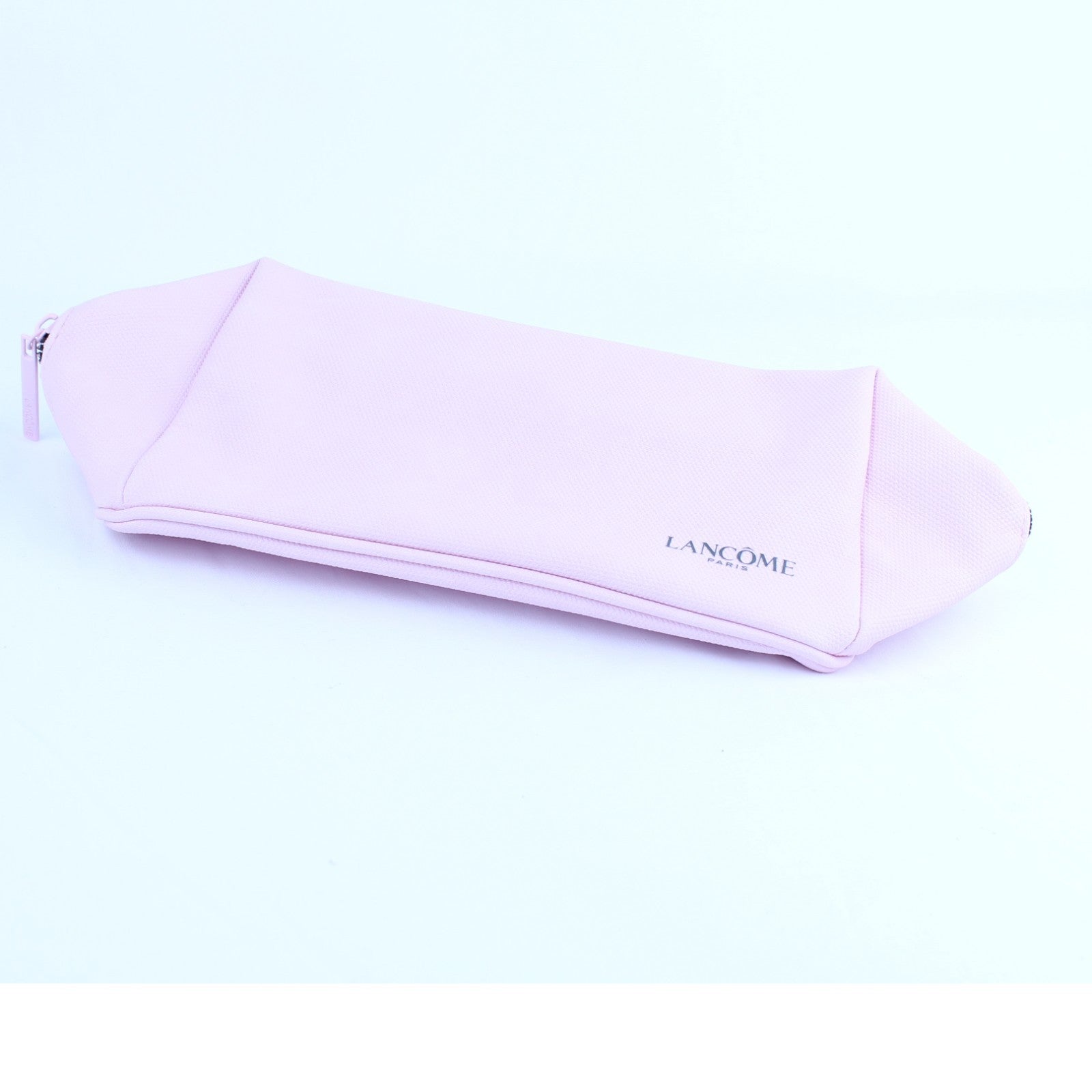 Lancome Soft Pink Makeup Bag Cosmetic Organizer Pouch Travel 9 inches