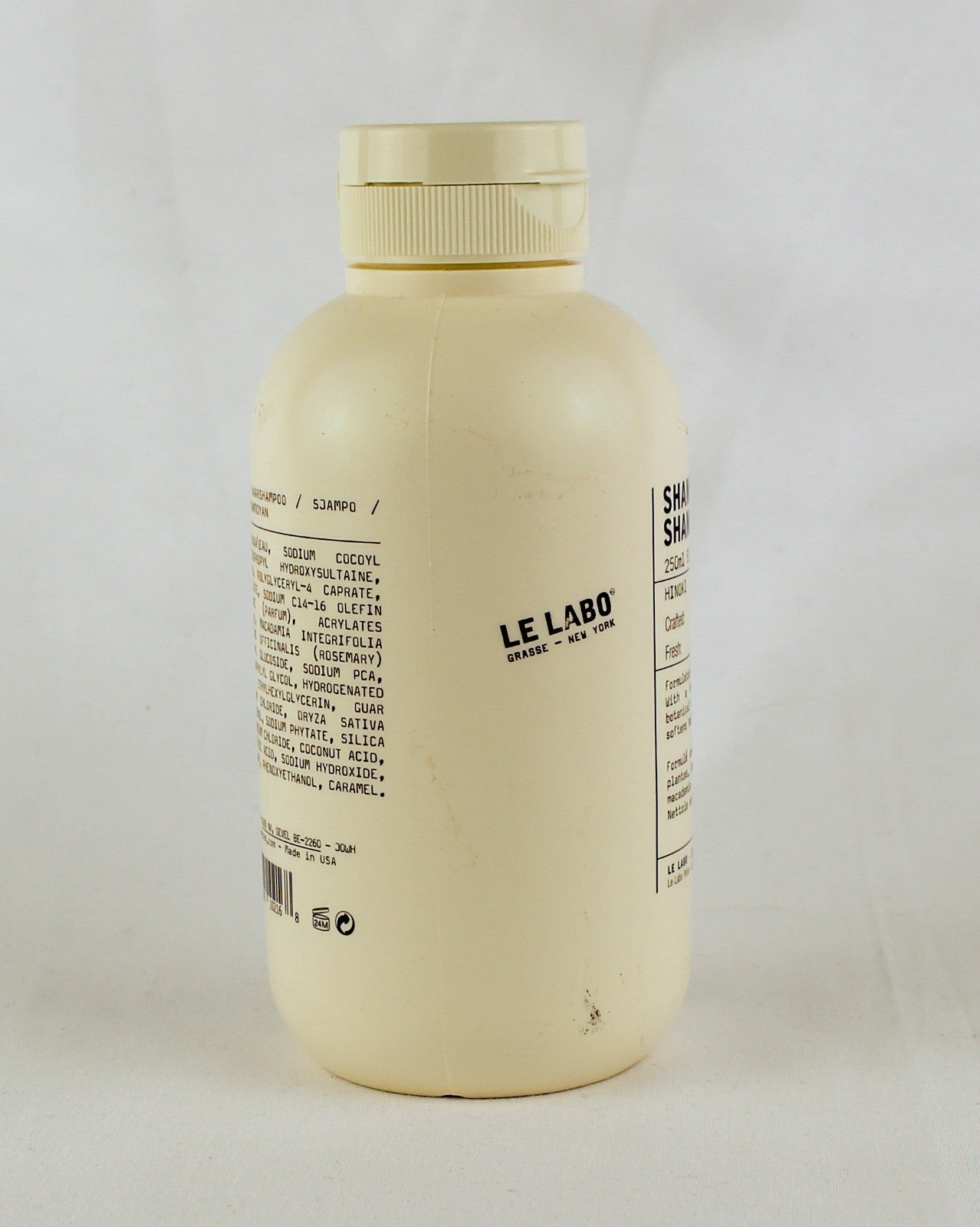 Le Labo Shampoo / Shampoing HINOKI - Size 250mL / 8.5 Oz.
