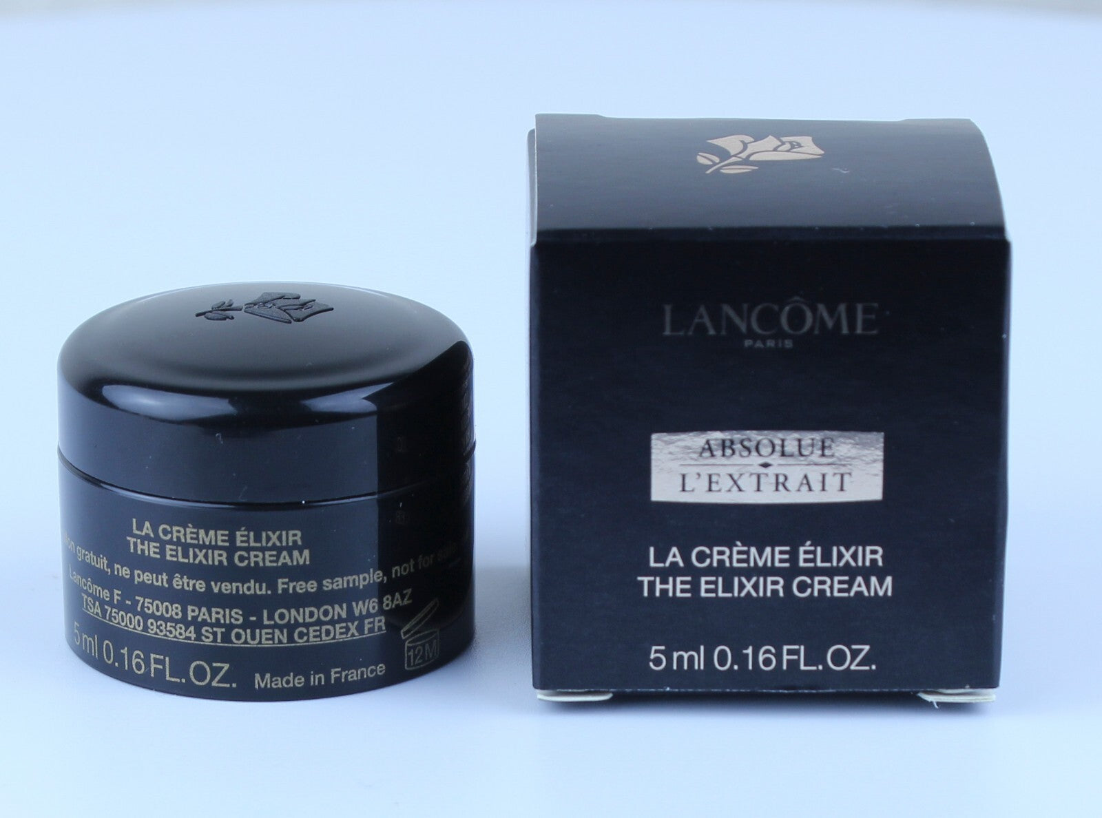 Lancome Absolue L'Extrait The Elixir Cream 5ml/.16floz - Travel Size New U