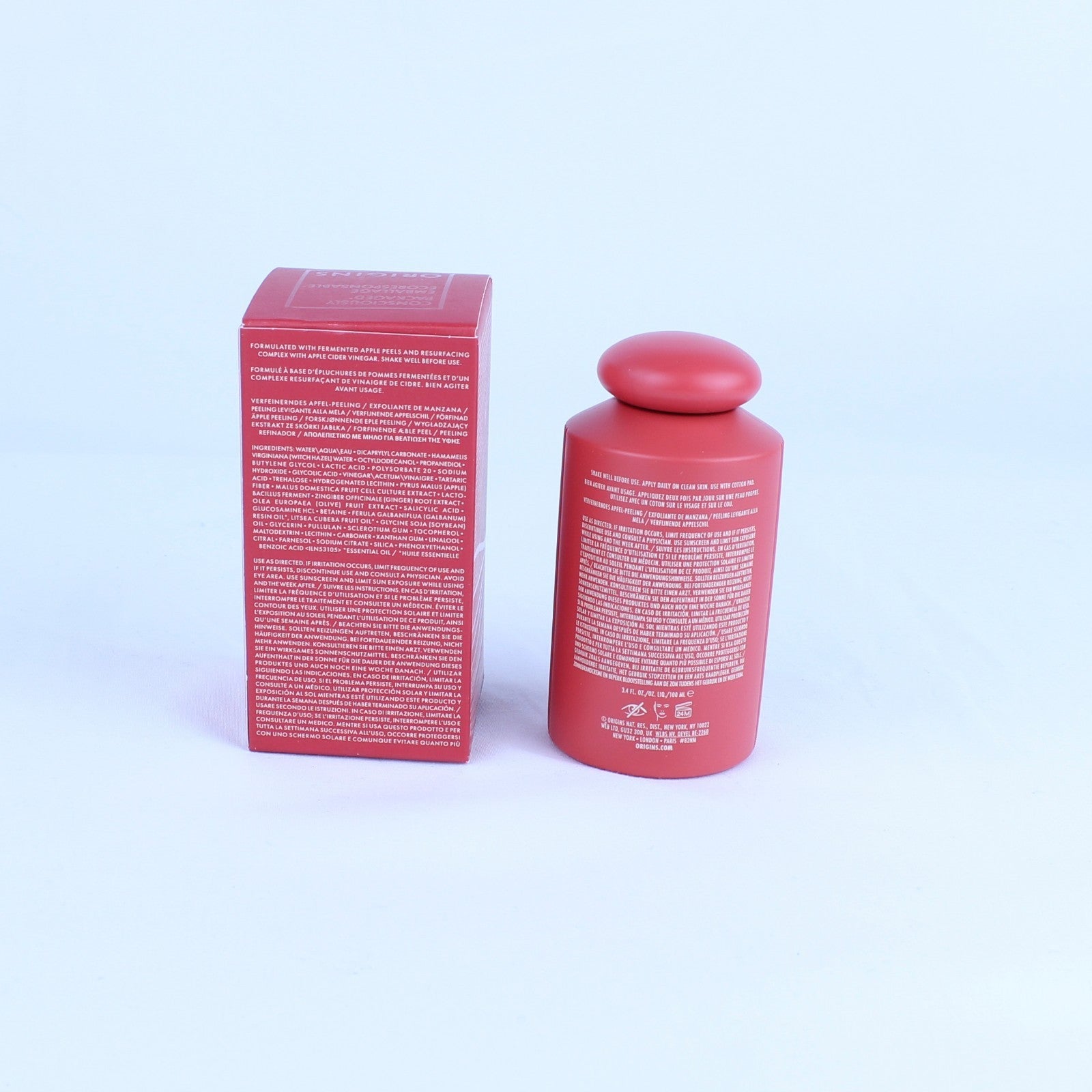 Origins Youthtopia Refining Apple Peel Full Size 3.4 oz /100ml