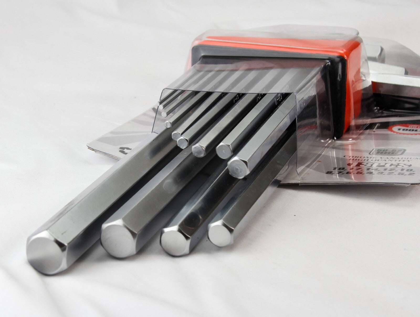 13 pcs Hex Key Set Wrench Durable CR-V 50-52 HRC High Quality  1 year warranty