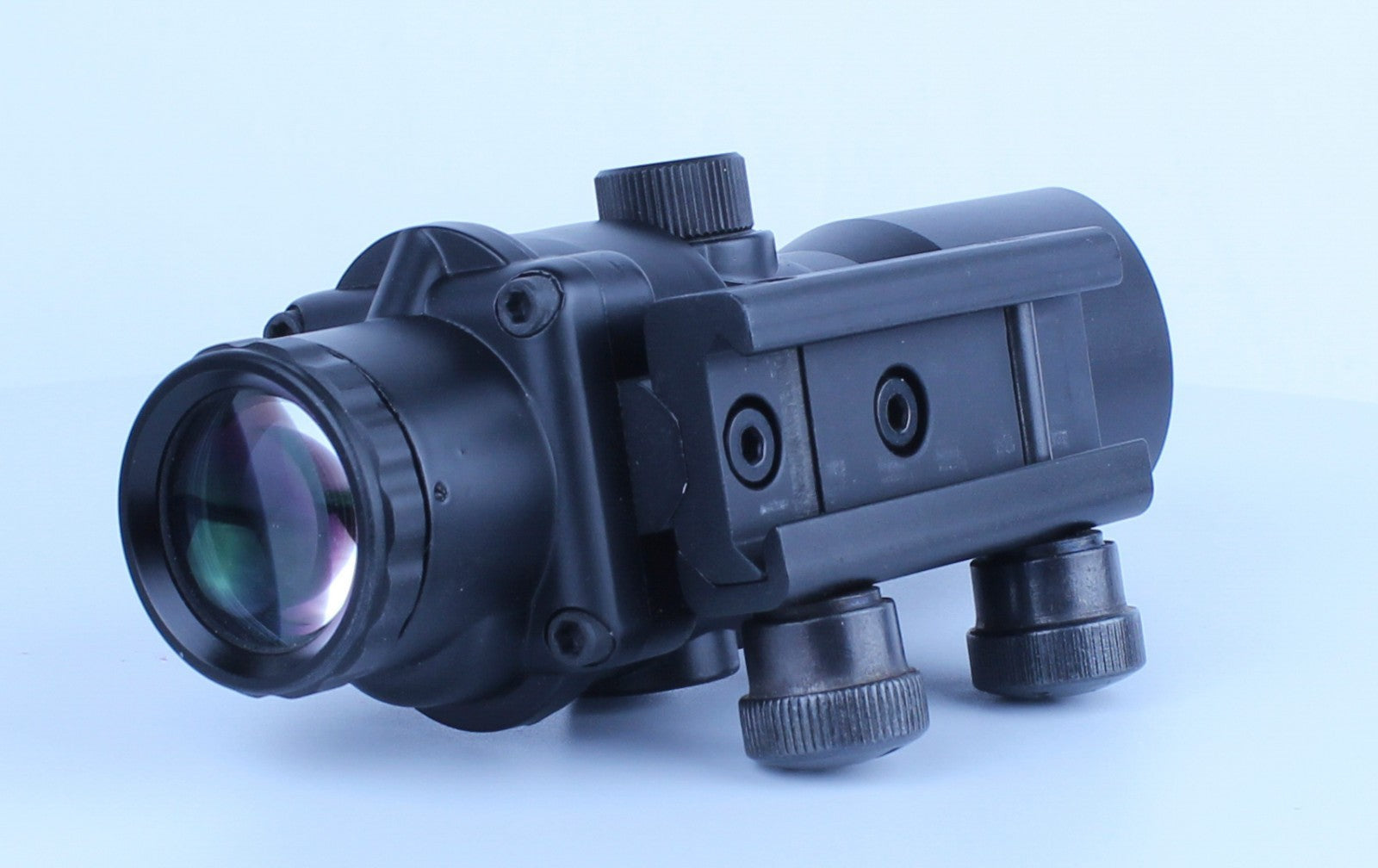 Sniper 4x32 Dual ill. Tactical compact rifle scope  optic sight MOA ¼  Black