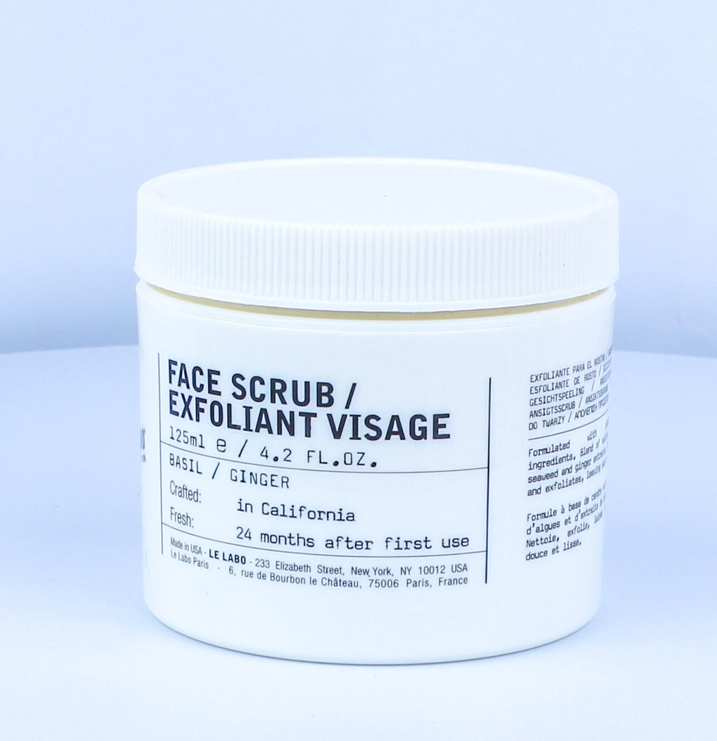Le Labo Exfoliant Face Scrub Basil / Ginger 4.2 oz/ 125 mL