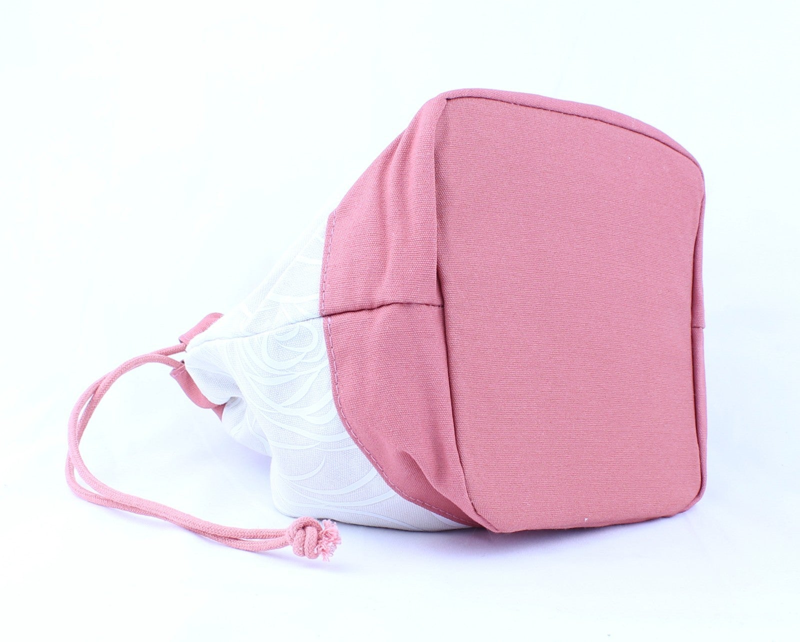 Spring Cosmetics Bag Lancome Rose Print Makeup Canvas Drawstring Case