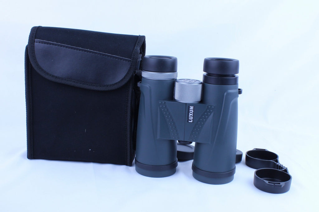 12x42 used binoculars FMC out of alignment used as monocular