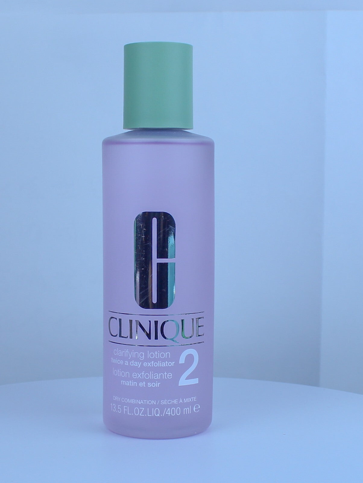 New & Fresh! Clinique Clarifying Lotion 2~ Dry Combination Skin ~ 13.5oz / 400ml