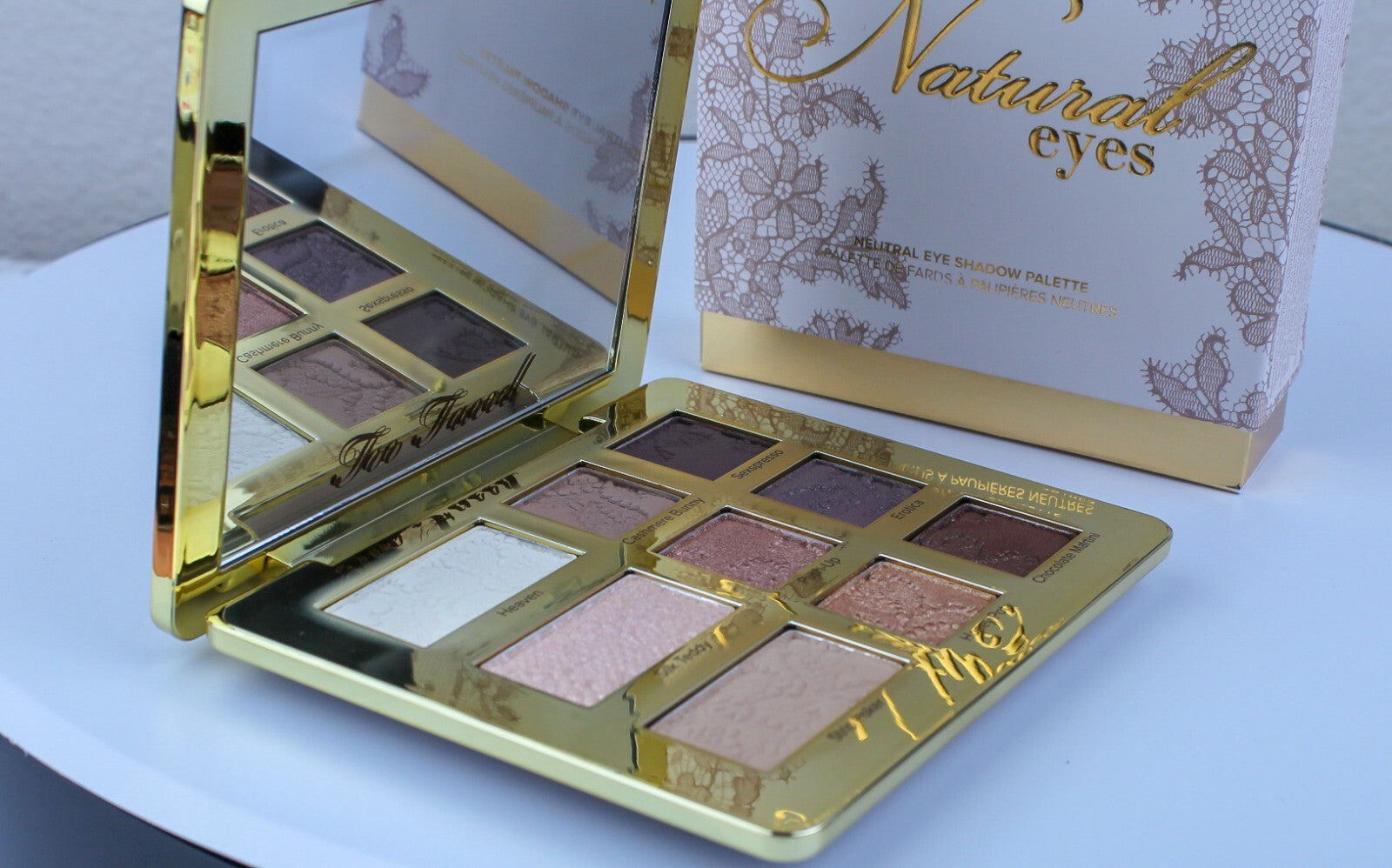 Too Faced Natural Eyes Neutral Eye Shadow Palette ~ Full Size NIB