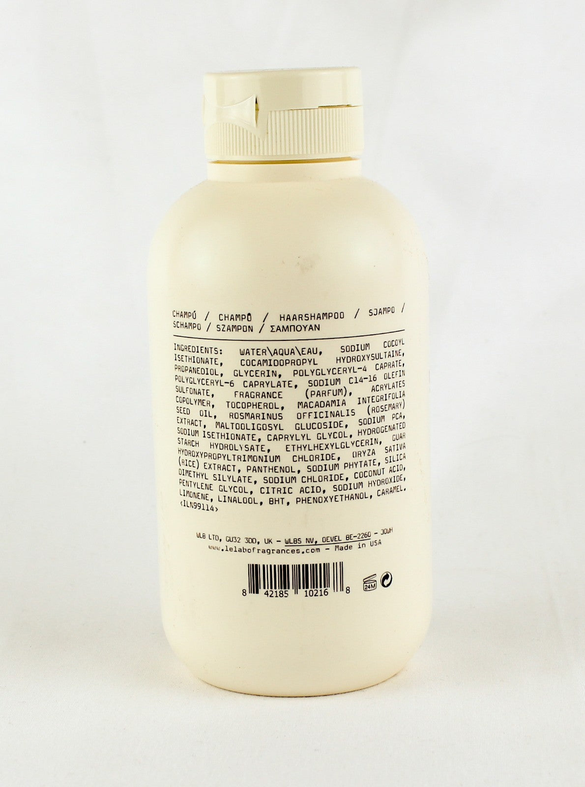 Le Labo Shampoo / Shampoing HINOKI - Size 250mL / 8.5 Oz.