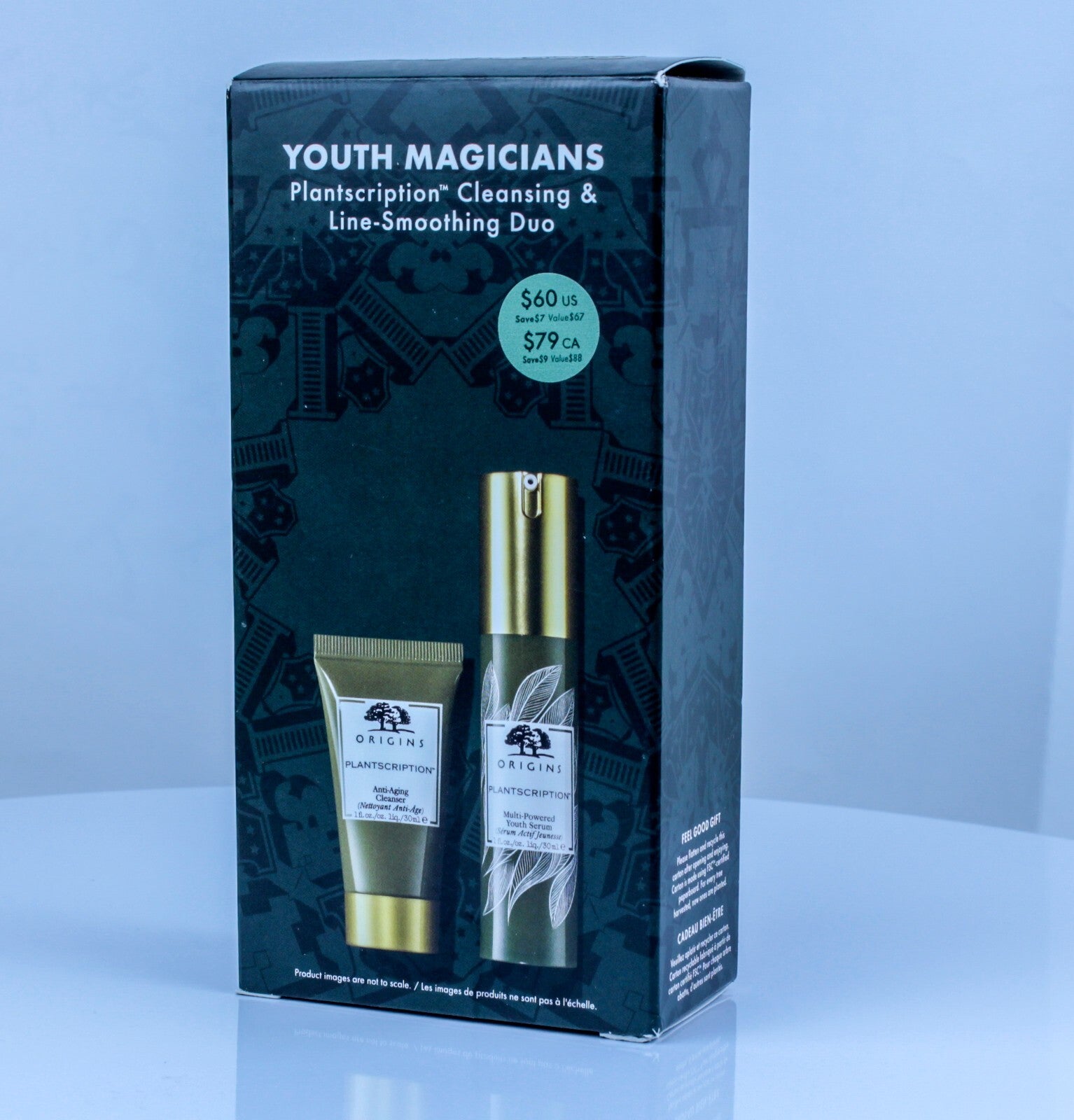Origins Youth Magicians Plantscription Cleansing & Line-Smoothing Duo New