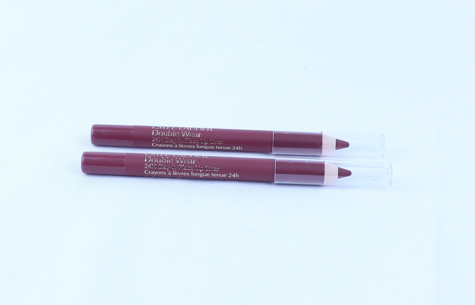 2 x ESTEE LAUDER Double Wear stay in place Lip Liner 017 Mauve  travel size