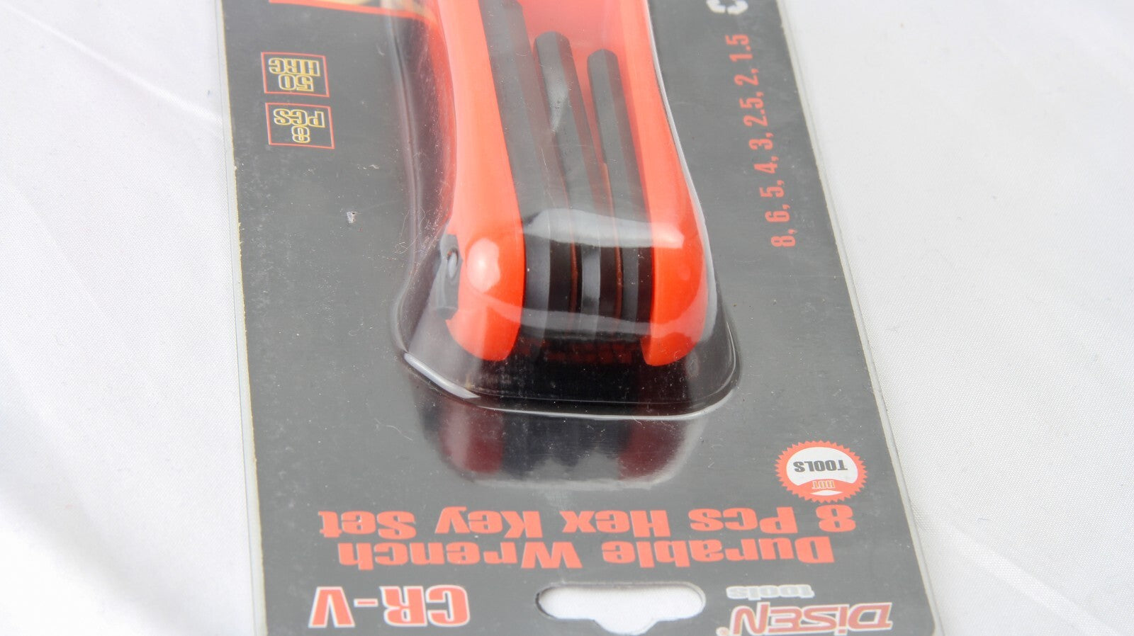 8 pcs HEX Key Set CR-V Durable Wrench 50 HRC