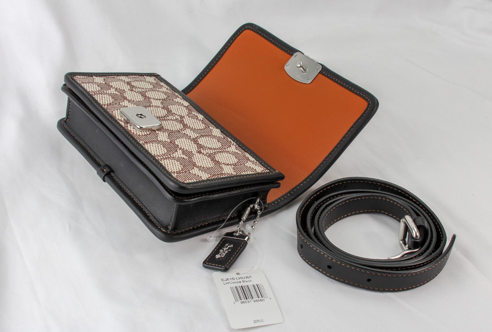 Coach Bandit Belt Bag In Signature Jacquard CJ810  New