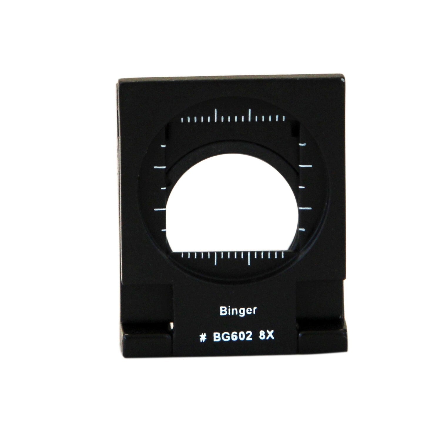 8x folding magnifier metal optical glass linen tester compact size Inch and Mm
