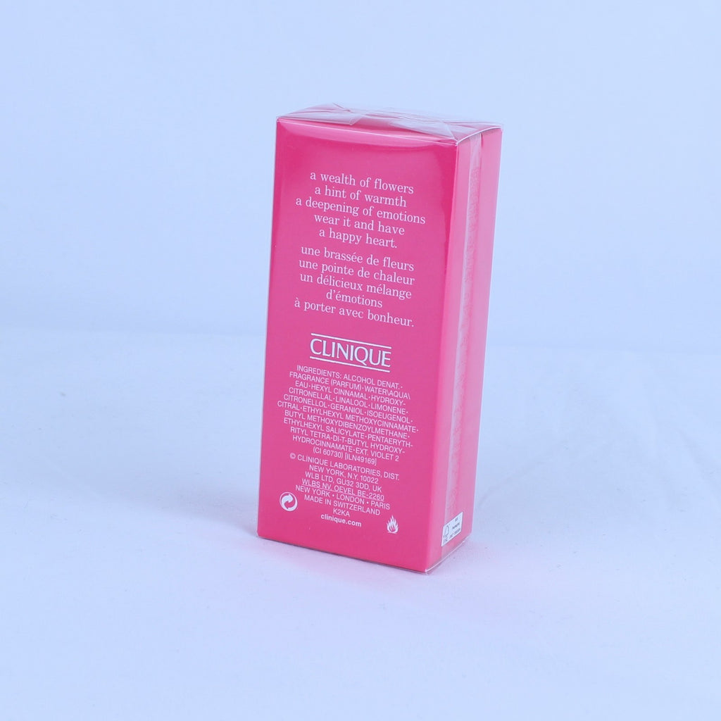 Clinique Happy Heart Perfume Spray Size 1 Oz. / 30mL 