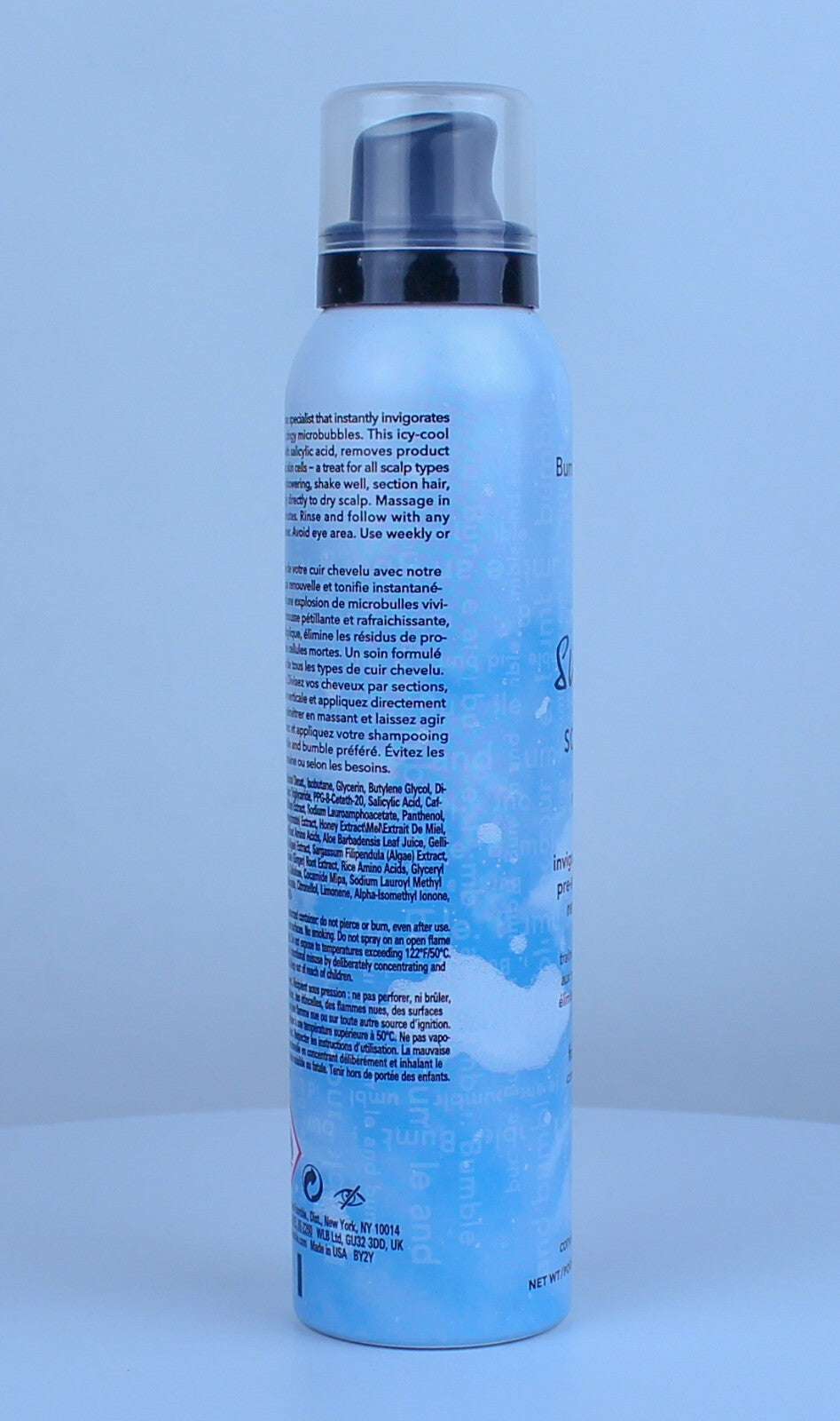 Bumble And Bumble Bb Sunday Scalp Reset Foam - Size 3.5 Oz. / 150mL / 100 g New
