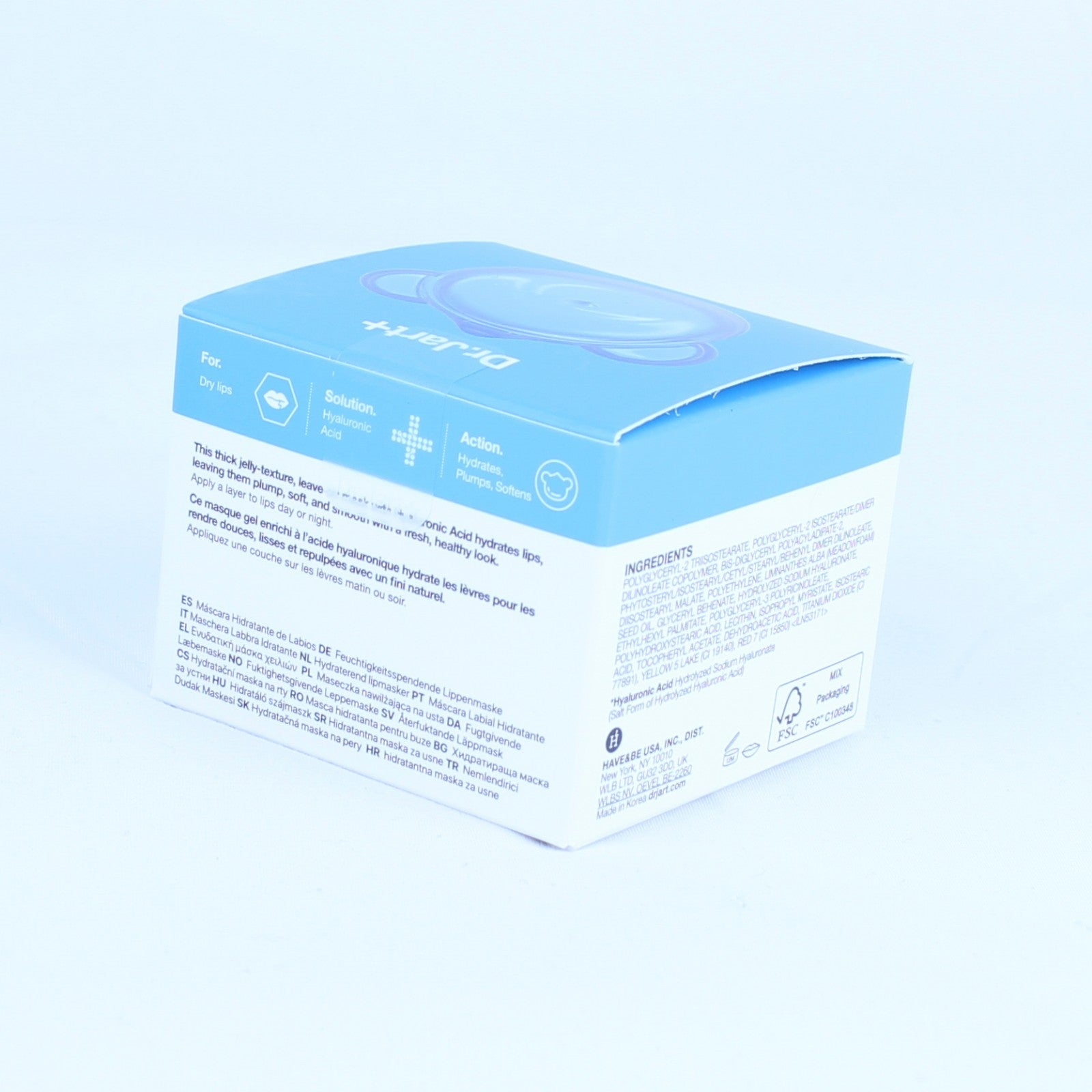 Dr. Jart + Vital Hydra Solution Hydrating Lip Mask ~ Jelly Bear 20mL / .67 Fl Oz