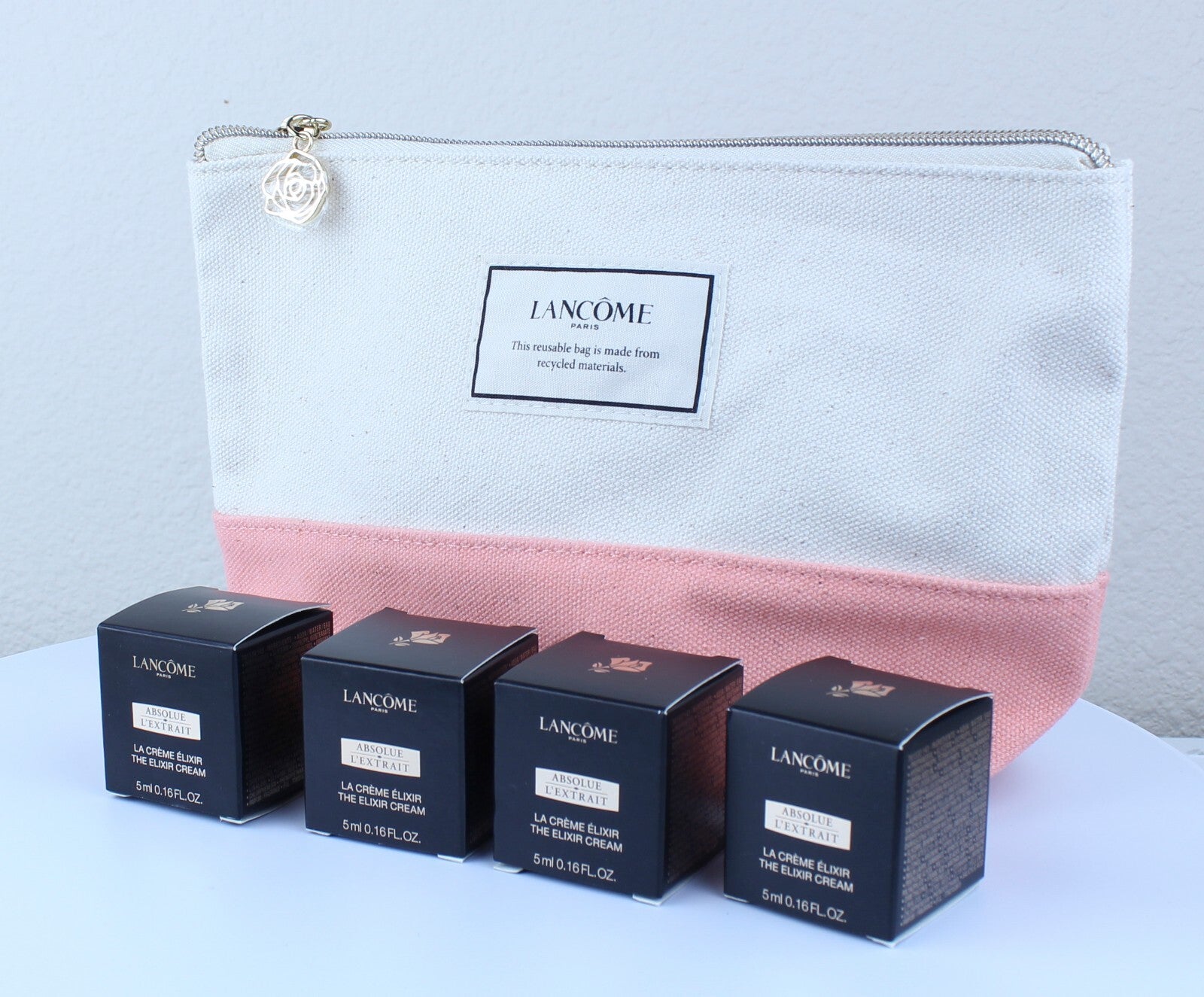 4 * Lancome Absolue L'extrait Elixir Cream 5ml/each (=20ml Total) NIB with Bag