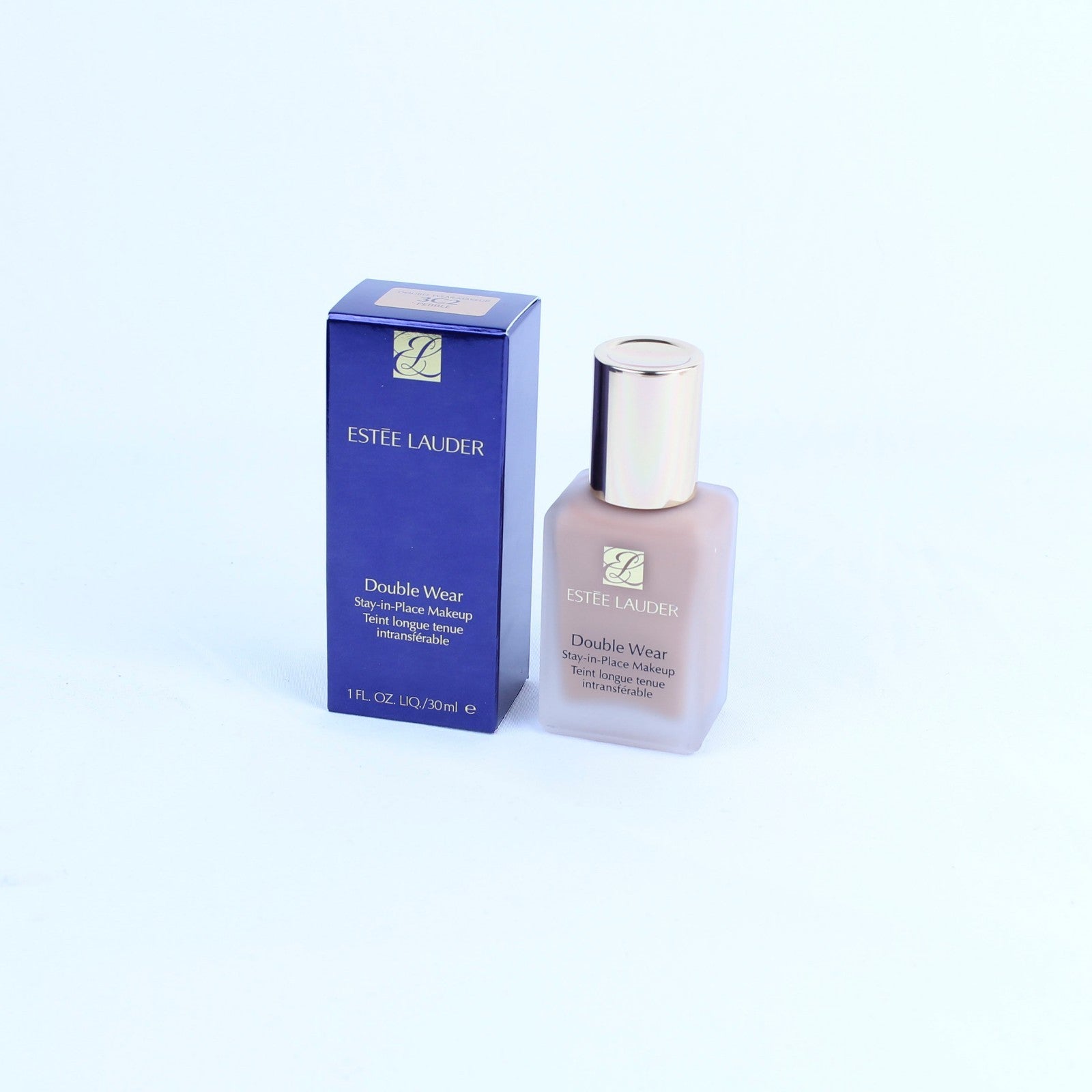 Estee Lauder Double Wear Stay-in-Place Makeup 1 OZ/30 ML 3C2 PEBBLE FULL SIZE