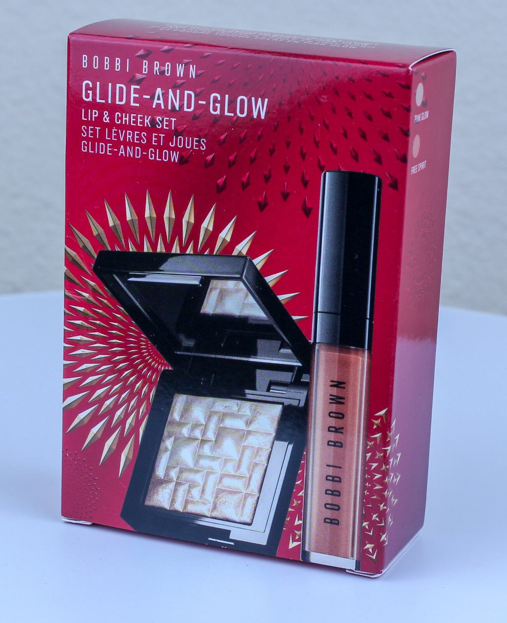 Bobbi Brown Glide-and-Glow Lip Gloss + Highlighter Set Holidays