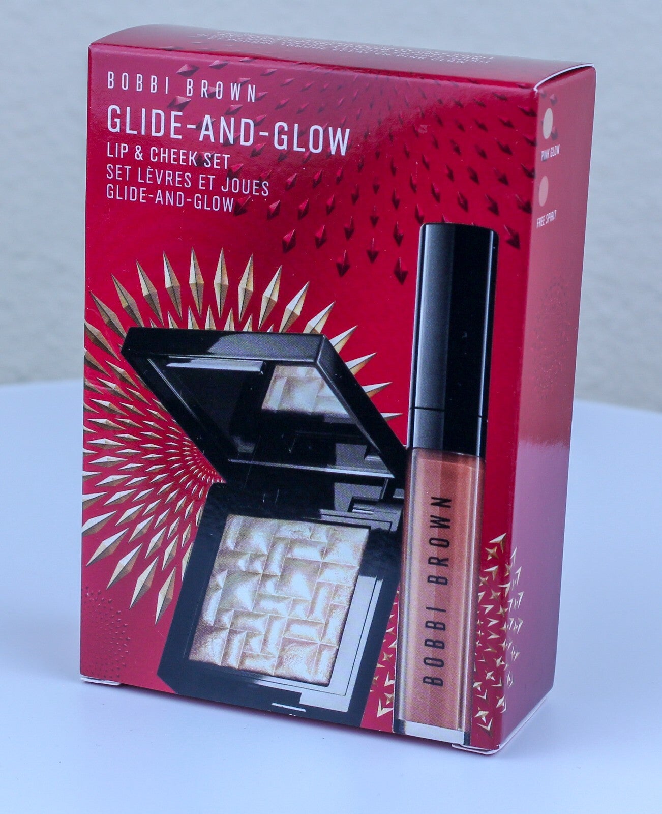 Bobbi Brown Glide-and-Glow Lip Gloss + Highlighter Set Holidays