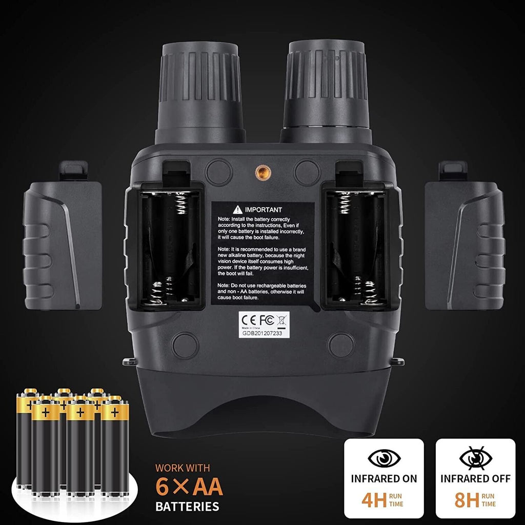 Digital Night Vision Binoculars Goggles for Complete Darkness