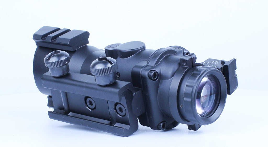 Sniper 4x32 rifle scope Red, Green and Blue Illuminated Reticle