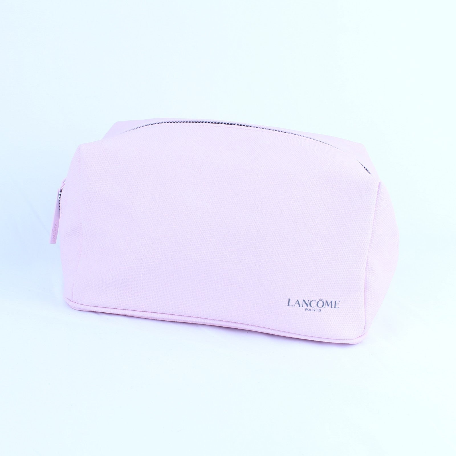 Lancome Soft Pink Makeup Bag Cosmetic Organizer Pouch Travel 9 inches