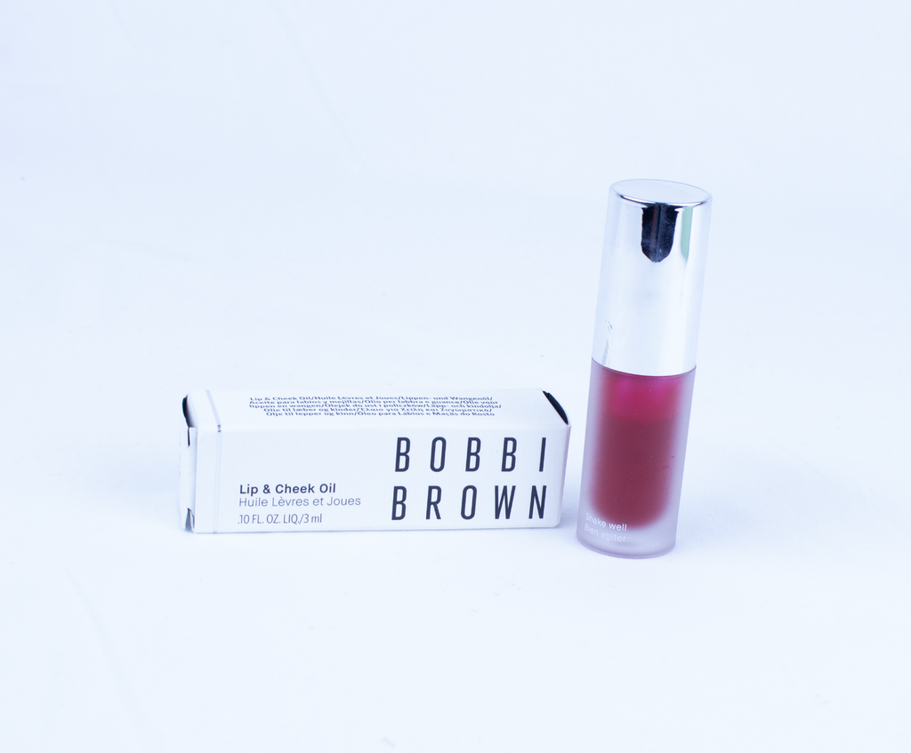 Bobbi Brown Lip & Cheek Oil In Exposed Full Size .10 oz