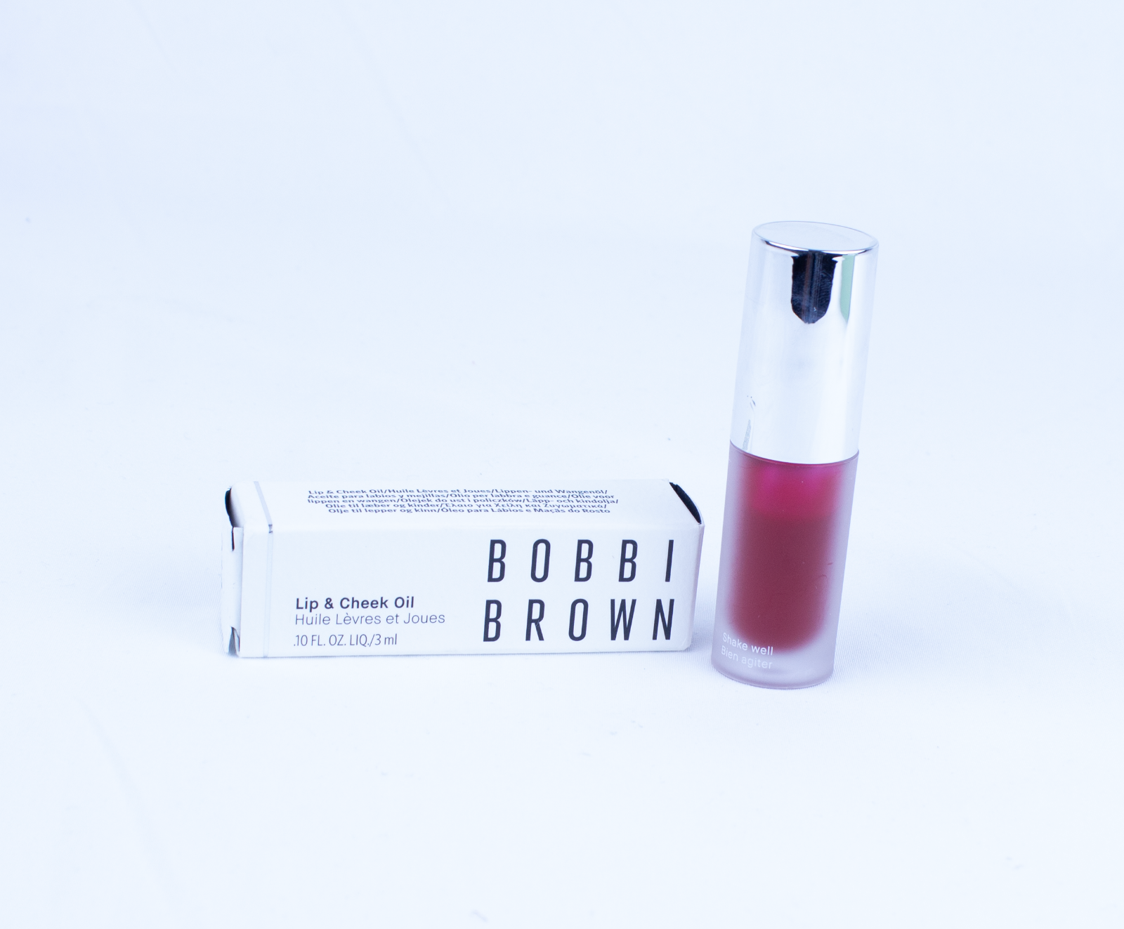 Bobbi Brown Lip & Cheek Oil In Exposed Full Size .10 oz