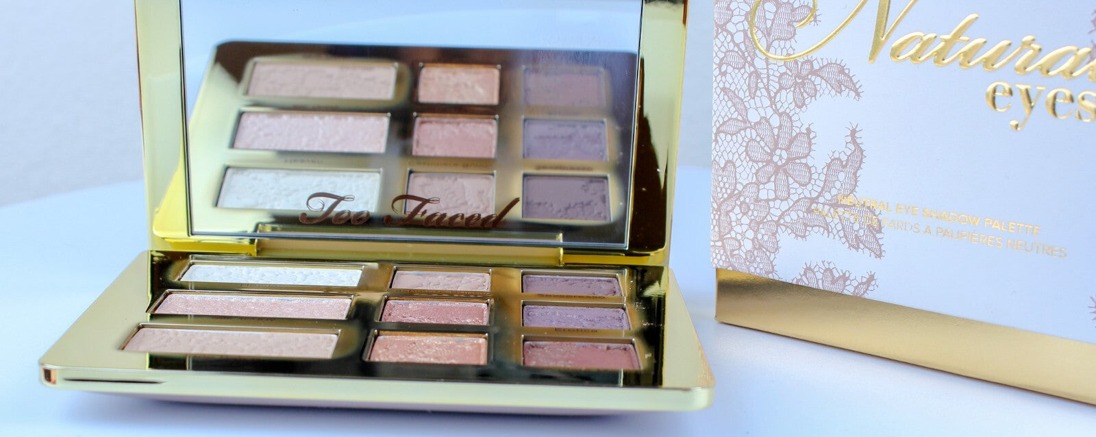 Too Faced Natural Eyes Neutral Eye Shadow Palette ~ Full Size NIB