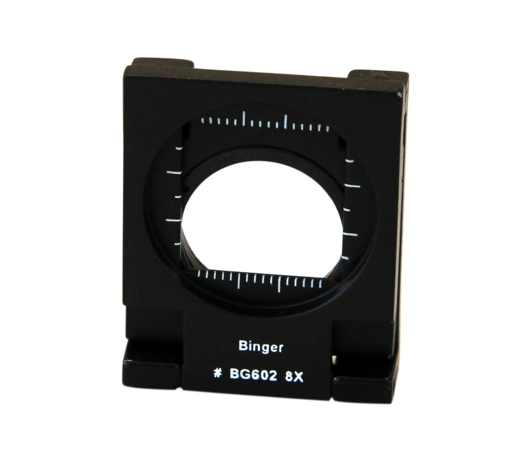8x folding magnifier metal optical glass linen tester compact size Inch and Mm