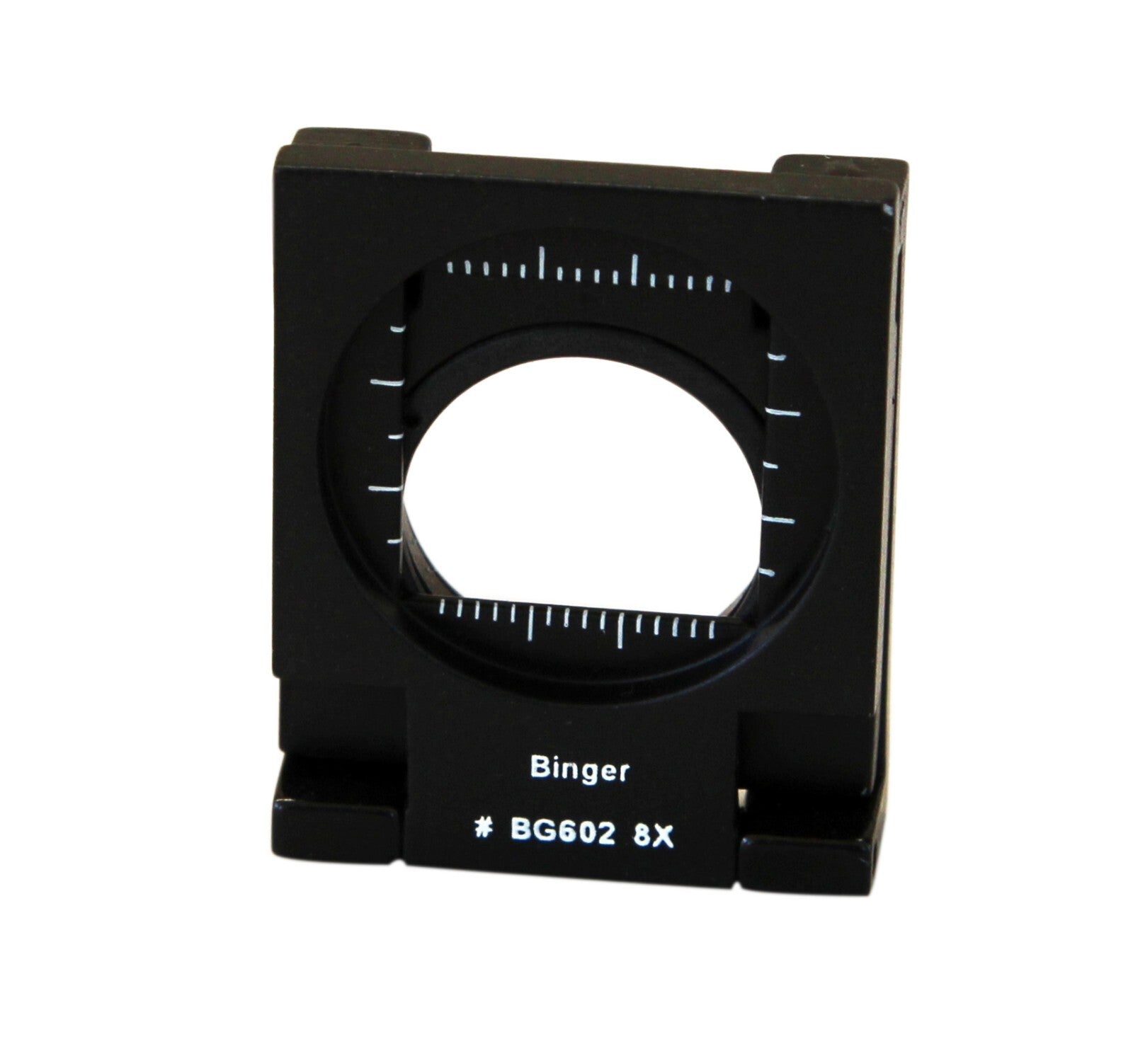 8x folding magnifier metal optical glass linen tester compact size Inch and Mm
