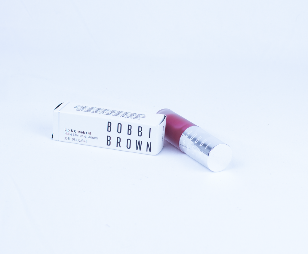 Bobbi Brown Lip & Cheek Oil In Exposed Full Size .10 oz
