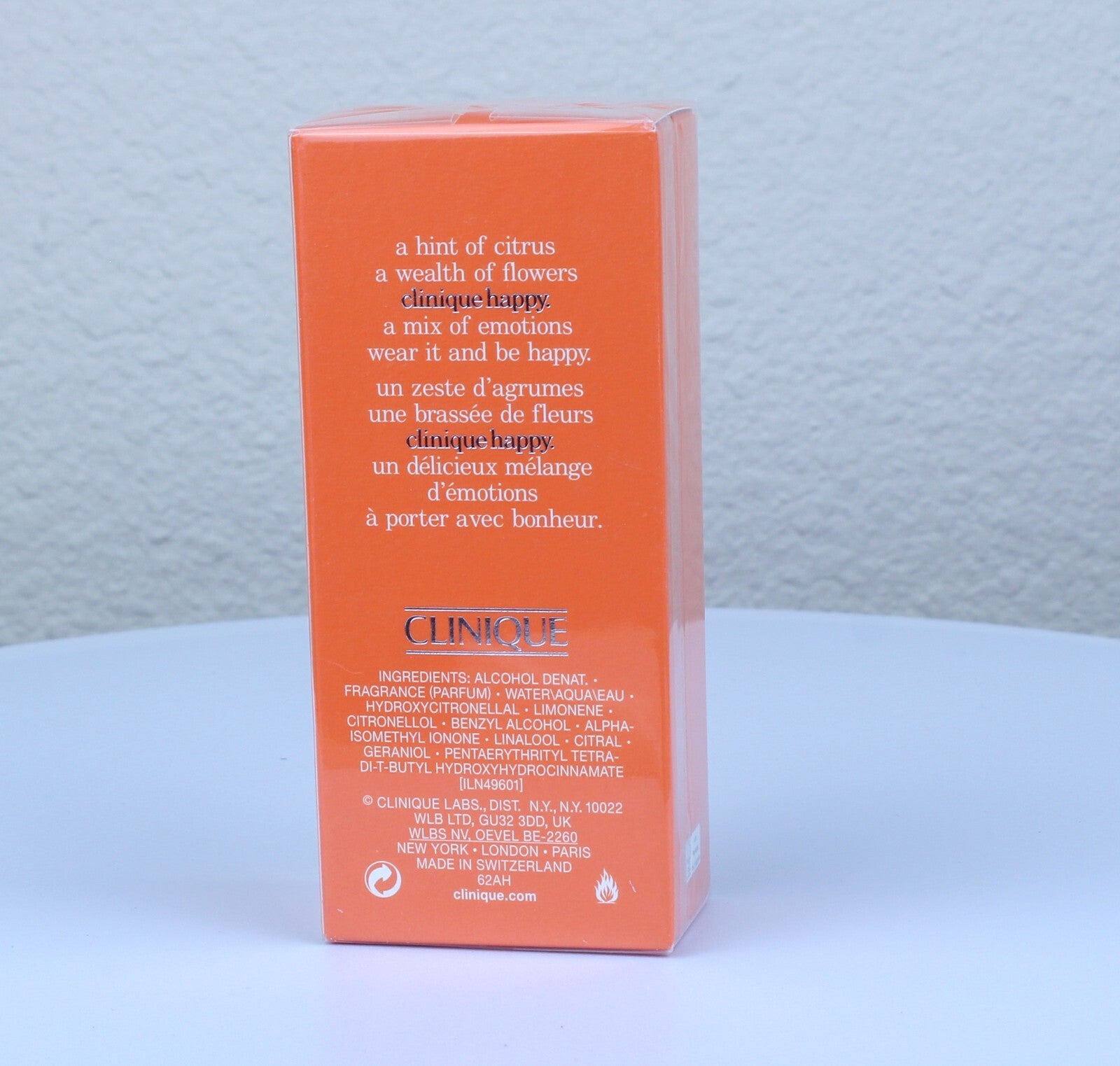 Clinique Happy Perfume Spray Edp 1 oz /30ml For Women Full Size Sealed NIB