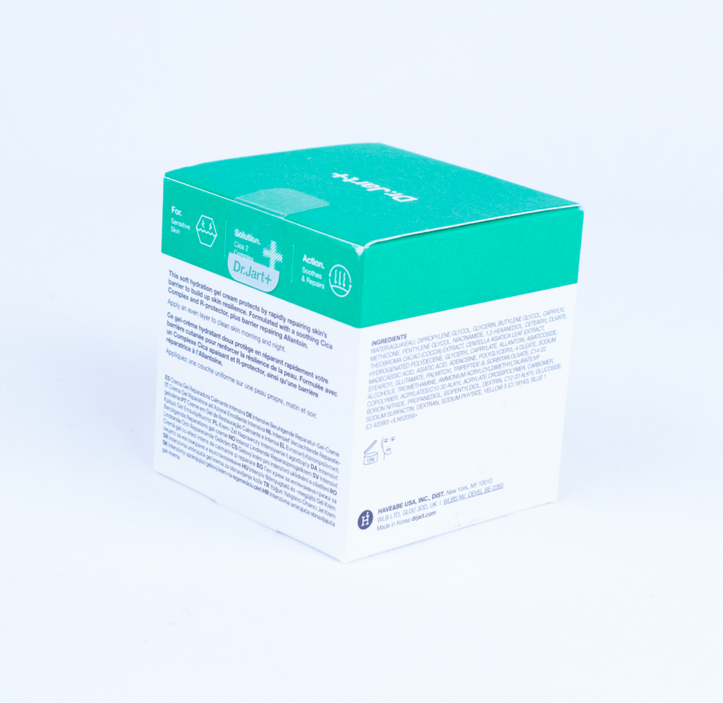 Dr.Jart+ Cicapair Intensive Soothing Repair Gel Cream 50mL Sensitive Skin Cica