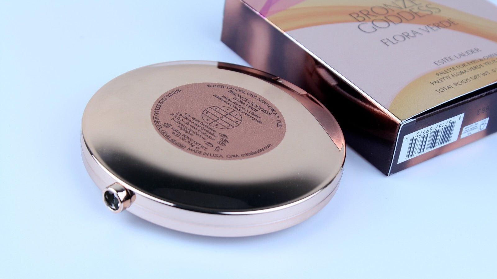 Estee Lauder Bronze Goddess Flora Verde Palette for eyes & cheeks  9.5g 0.33oz