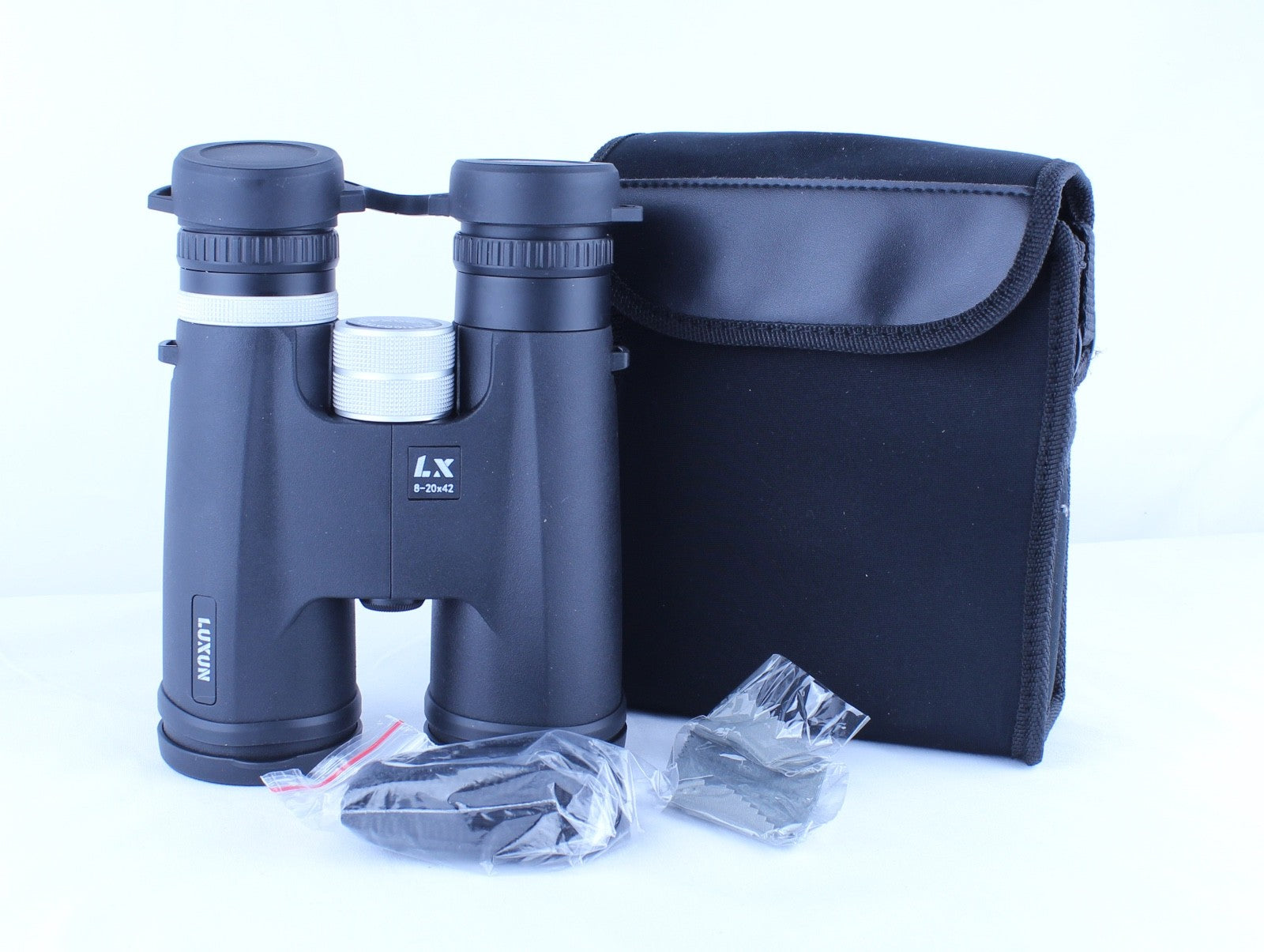 8-20x42 binoculars roof prism Coated optics center focus  zoom binoculars