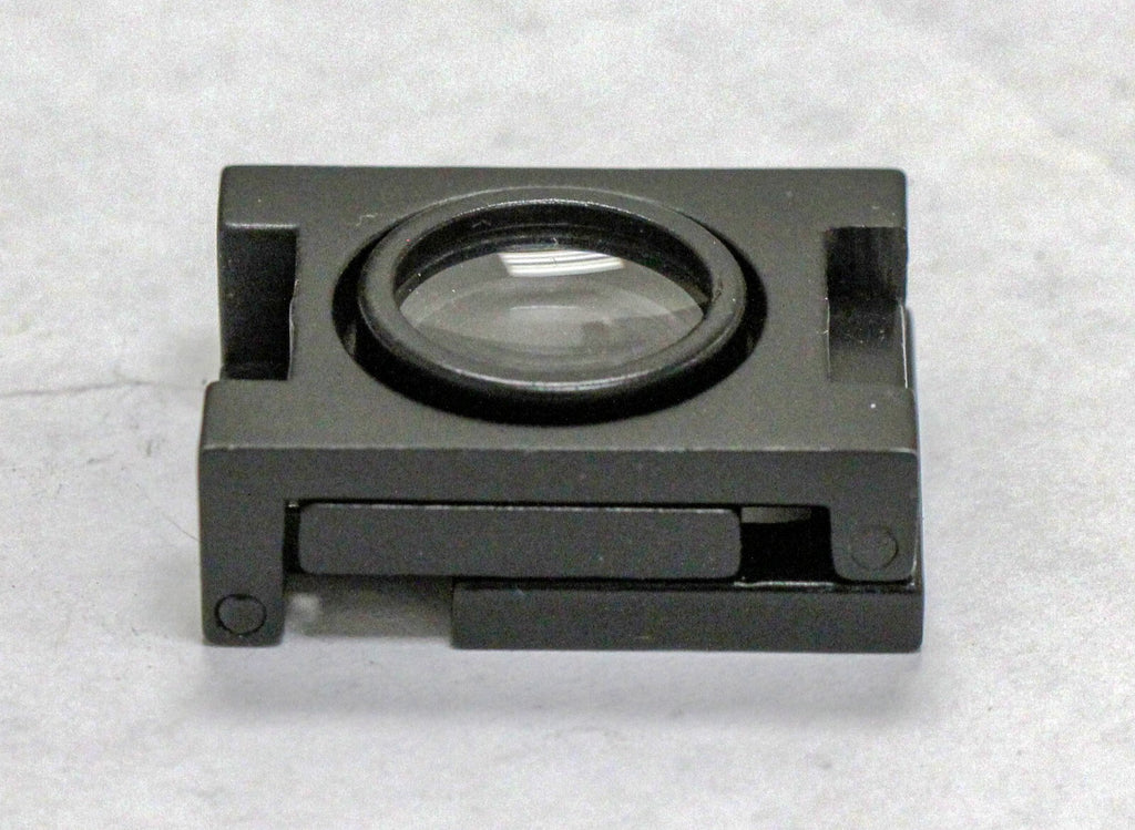 Binger  10x compact metal folding magnifier optical glass linen tester  BG802
