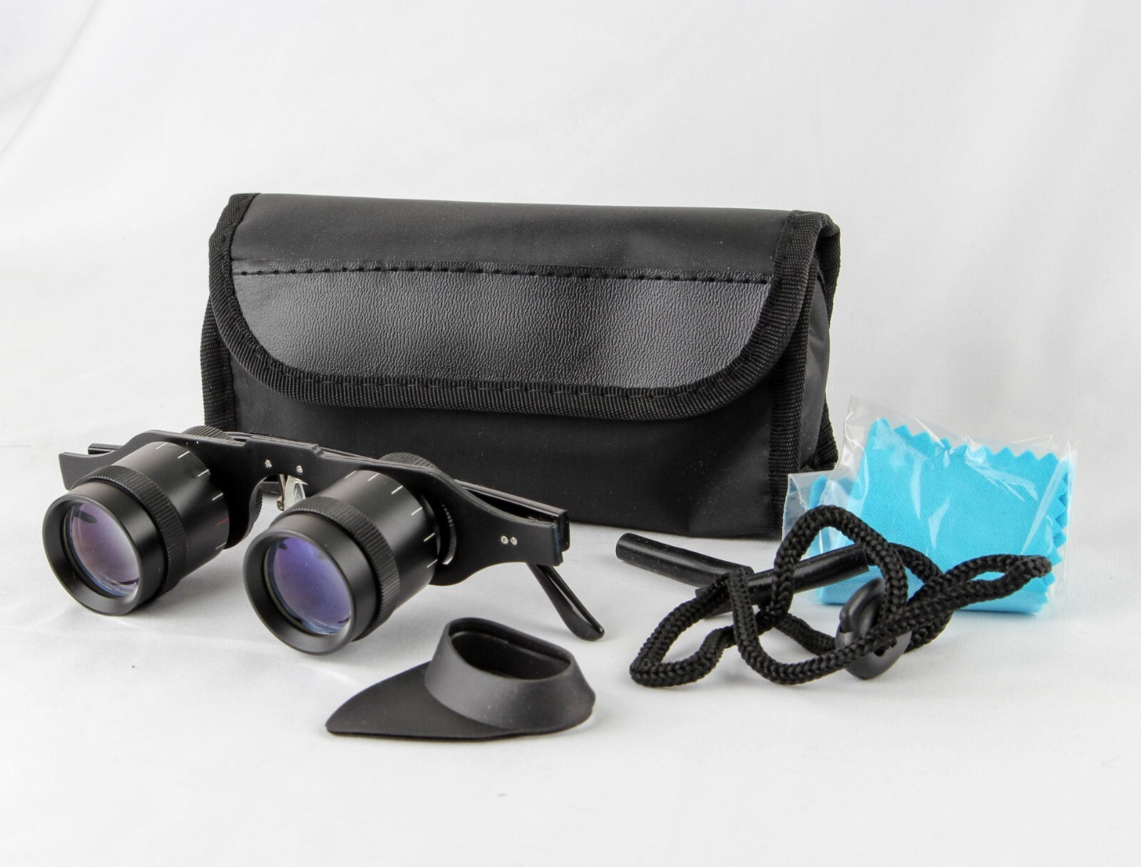 2.5x High quality Optics Metal body Optical glass  Glasses Individual focus