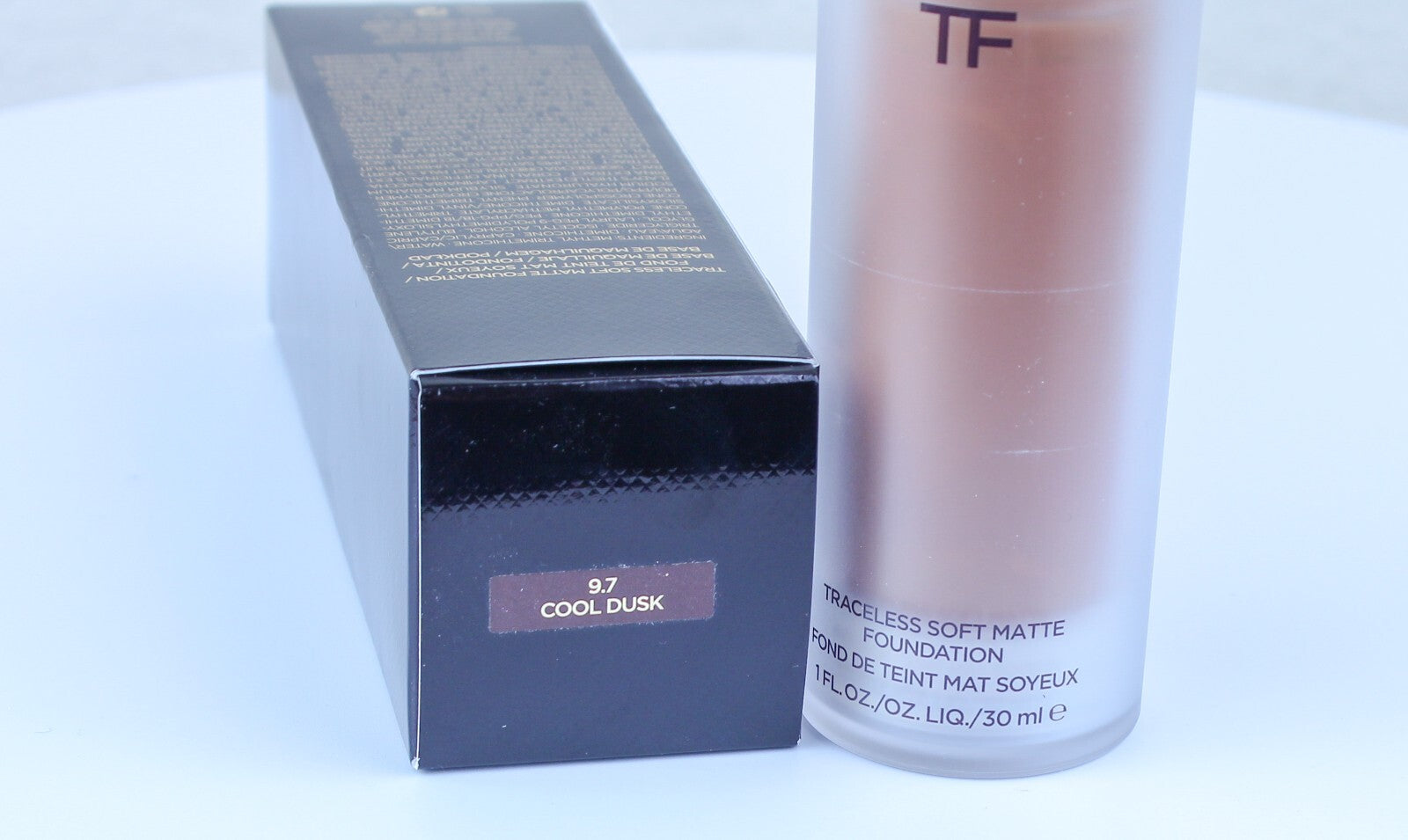 Tom Ford Traceless Soft Matte Foundation 9.7 cool dusk 1oz 30ml