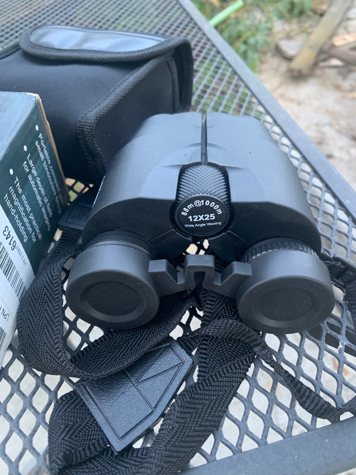 LUXUN 12x25 Compact Binoculars for Adults and Kids, Waterproof Binoculars