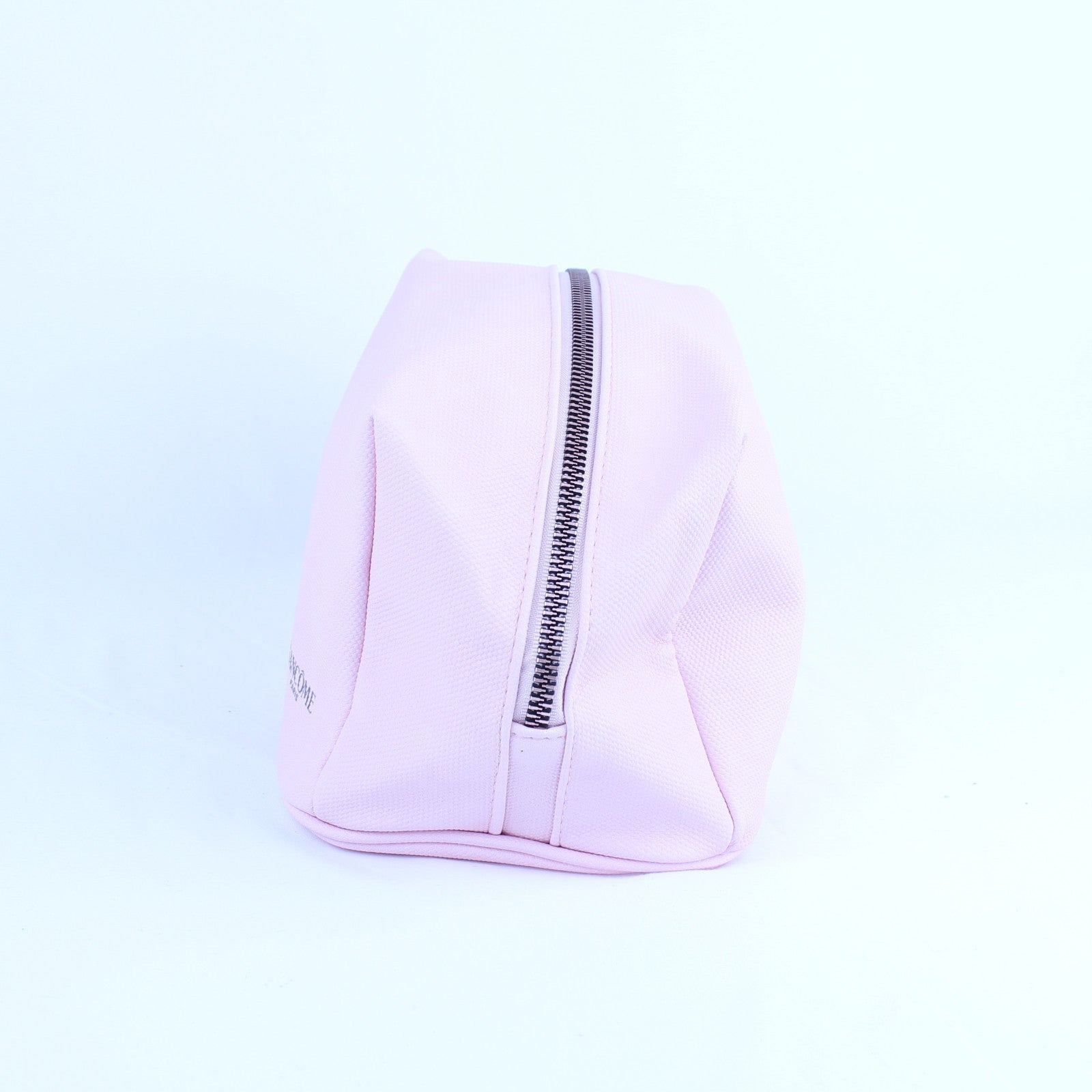 Lancome Soft Pink Makeup Bag Cosmetic Organizer Pouch Travel 9 inches