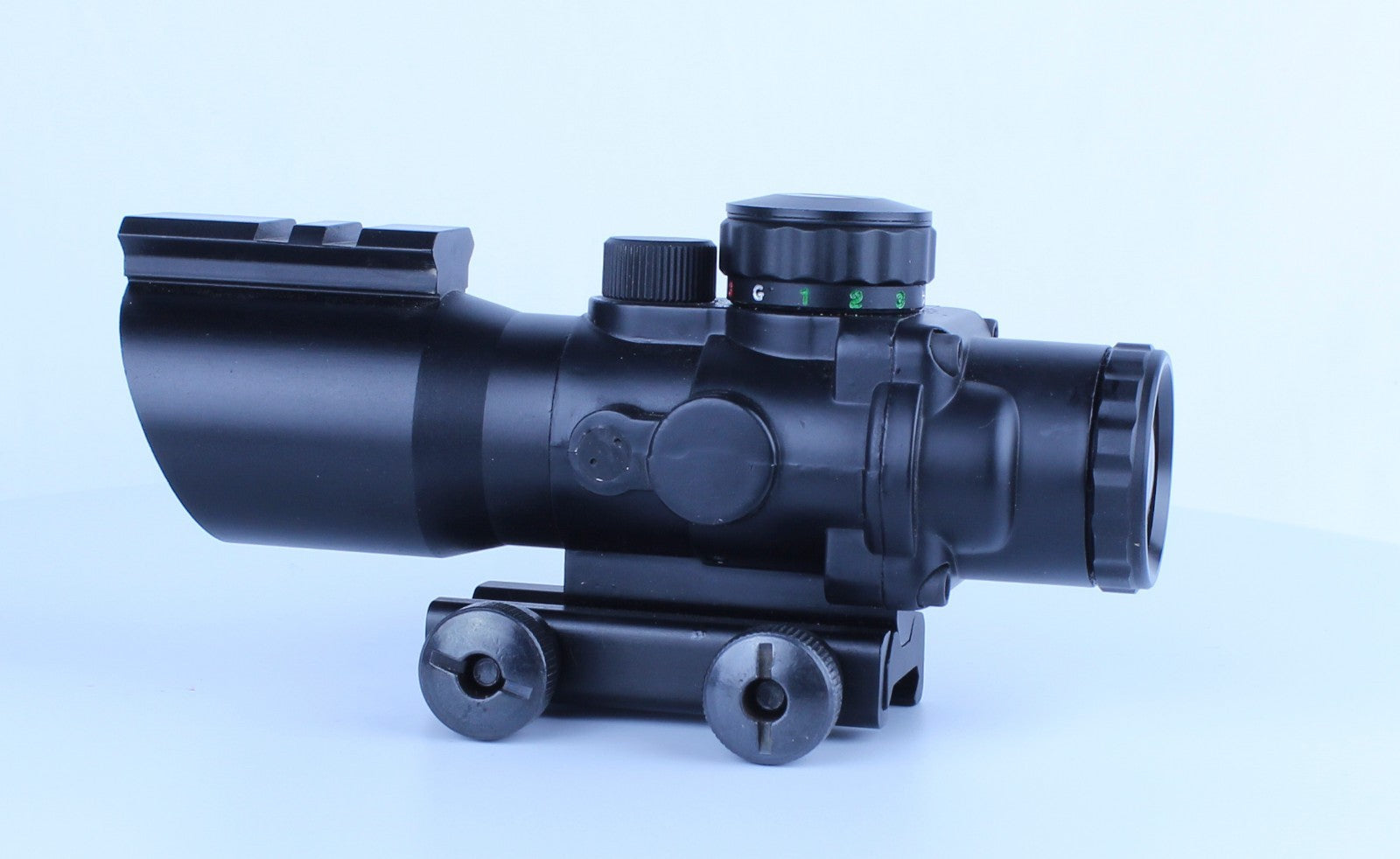 Sniper 4x32 Dual ill. Tactical compact rifle scope  optic sight MOA ¼  Black