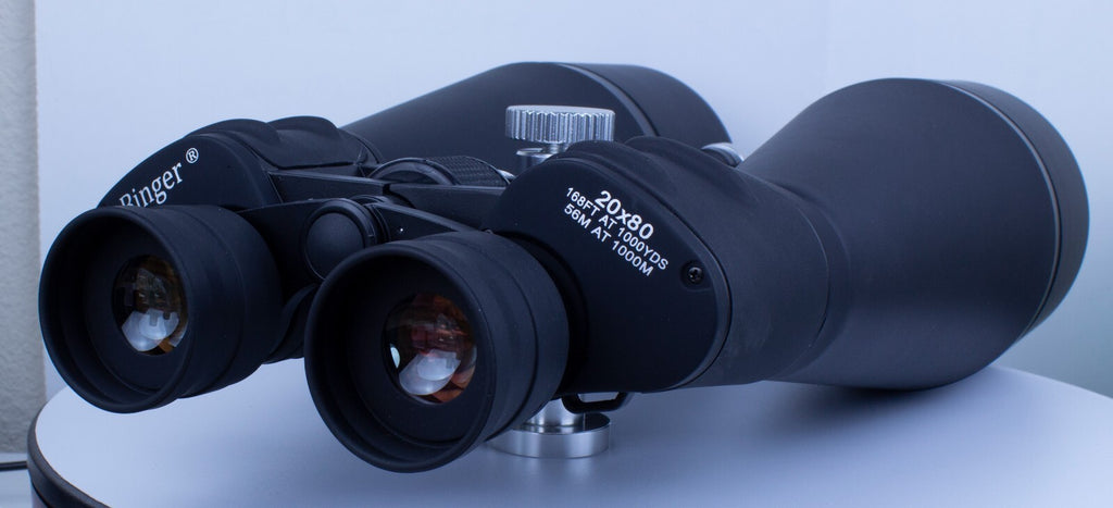 Binger 20x80 Astronomy Binoculars Stargazing w tripod adapter & carrying bag