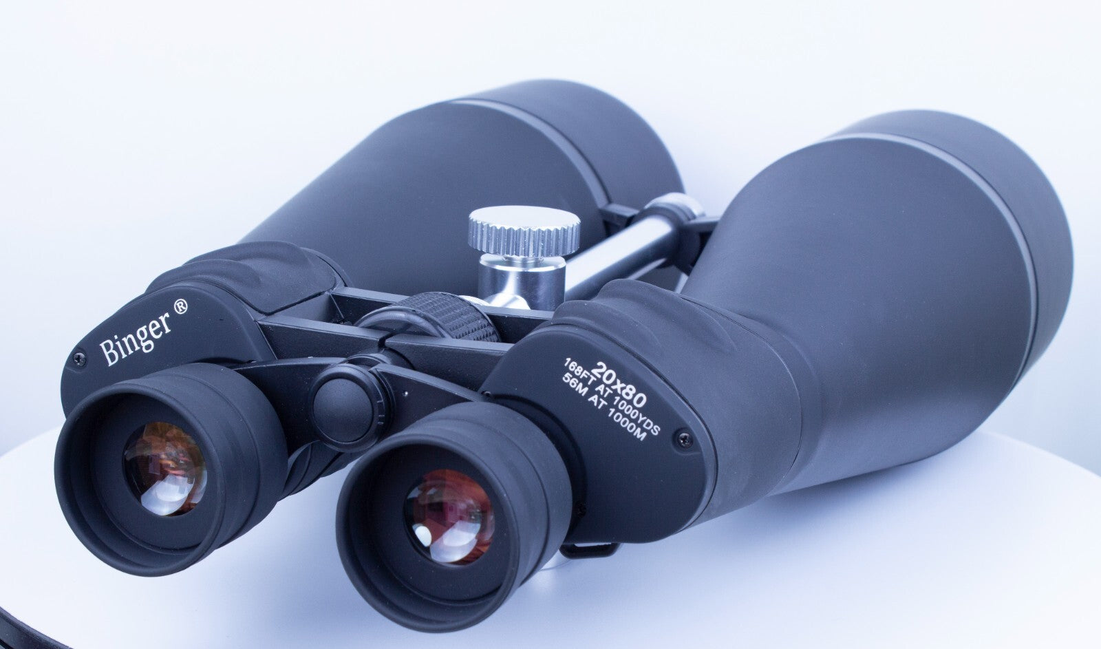 Binger 20x80 Astronomy Binoculars Stargazing w tripod adapter & carrying bag