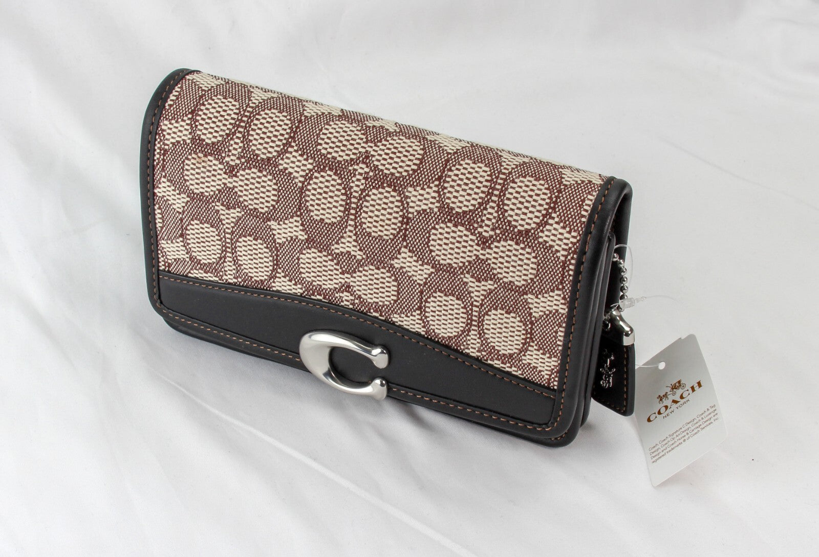 Coach Bandit Belt Bag In Signature Jacquard CJ810  New